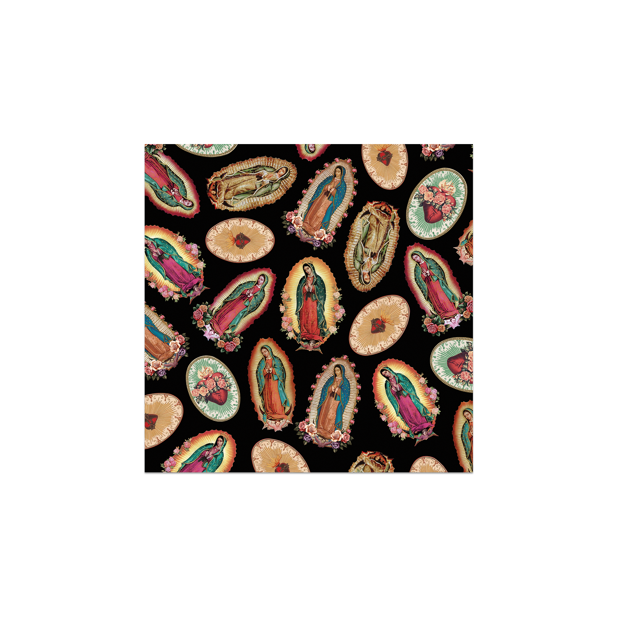 Lot De 6 Dessous De Verre Vinyle Ex Voto Chianti