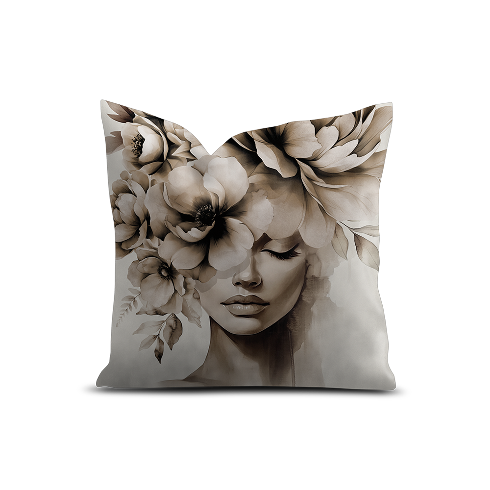 Coussin velours Ephese