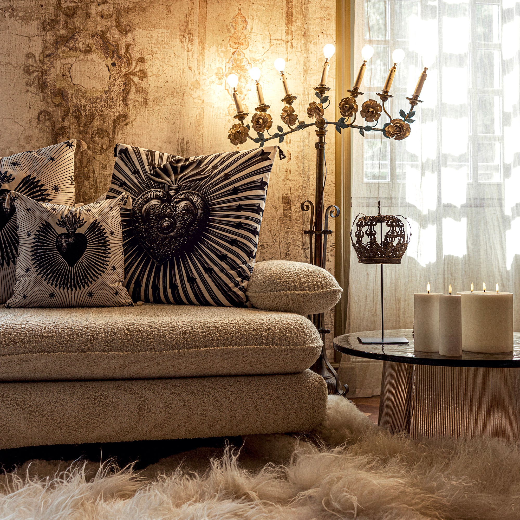 Coussin Velours Ex Voto Uruk