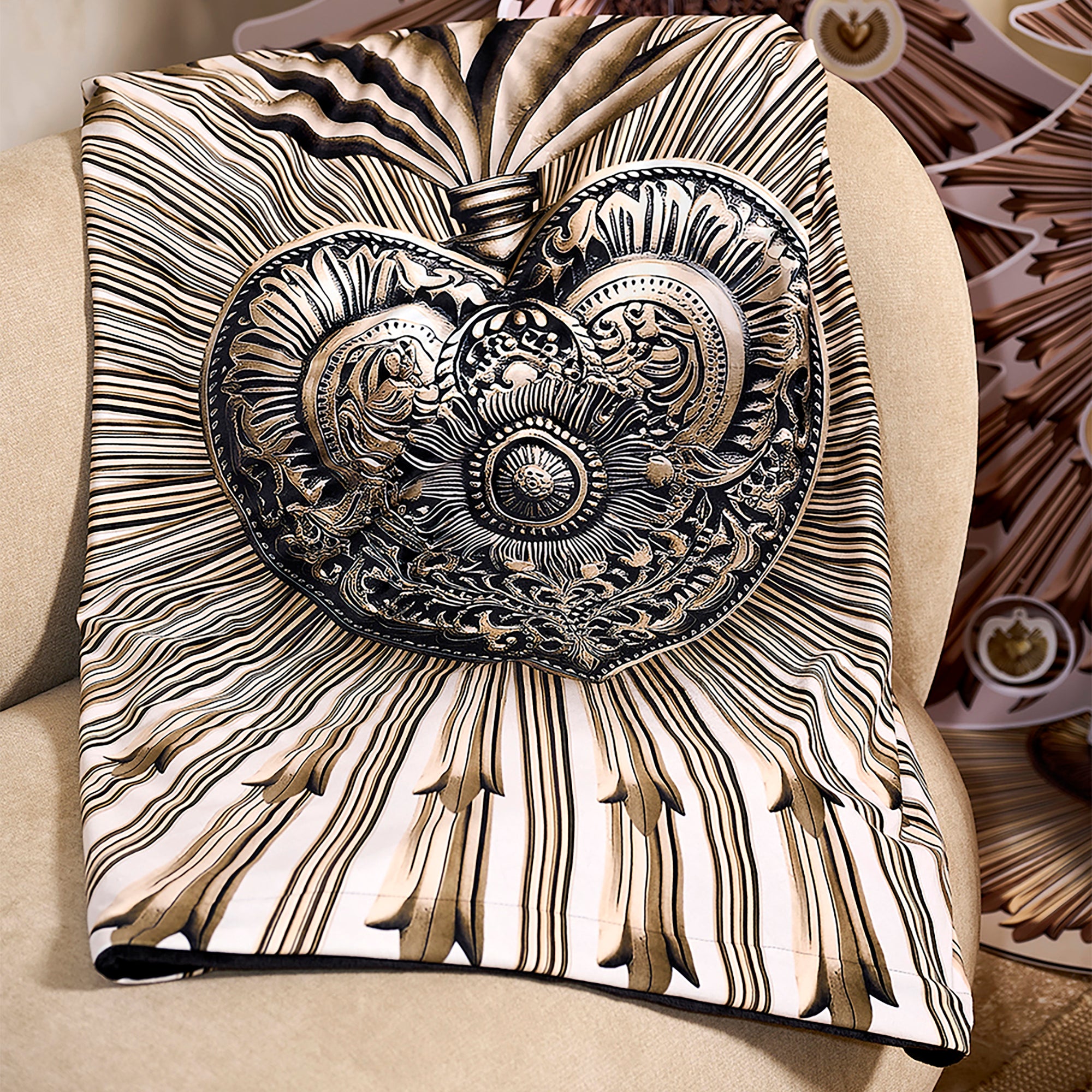 Plaid Velours Ex Voto Uruk