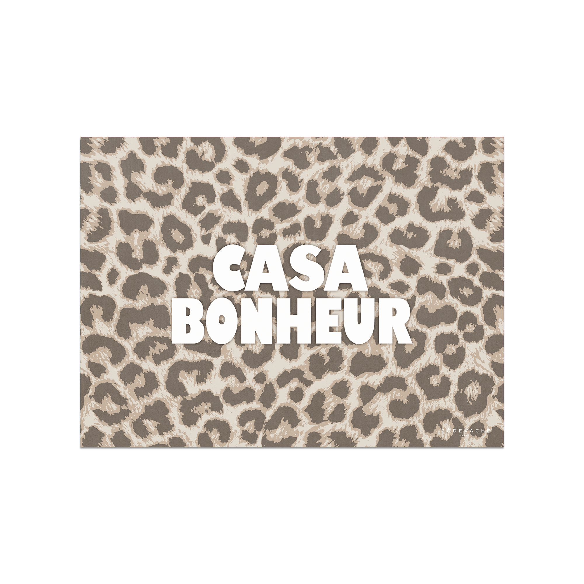 Set De Table Vinyle Léopard Eleusis