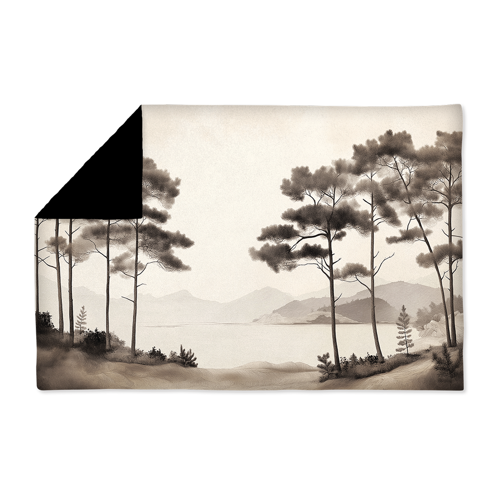 Plaid Velours Jungle Troie