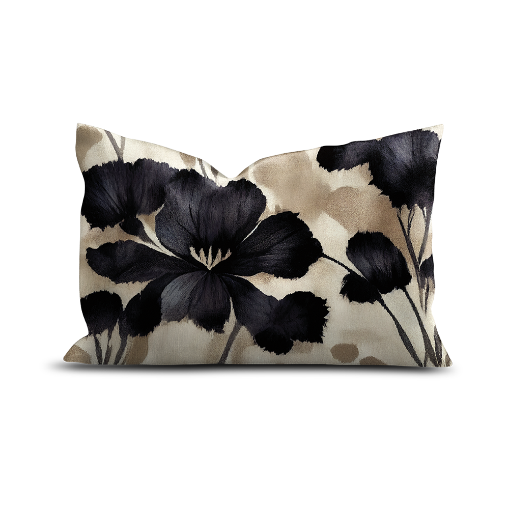 Coussin Velours Botanique Pompei