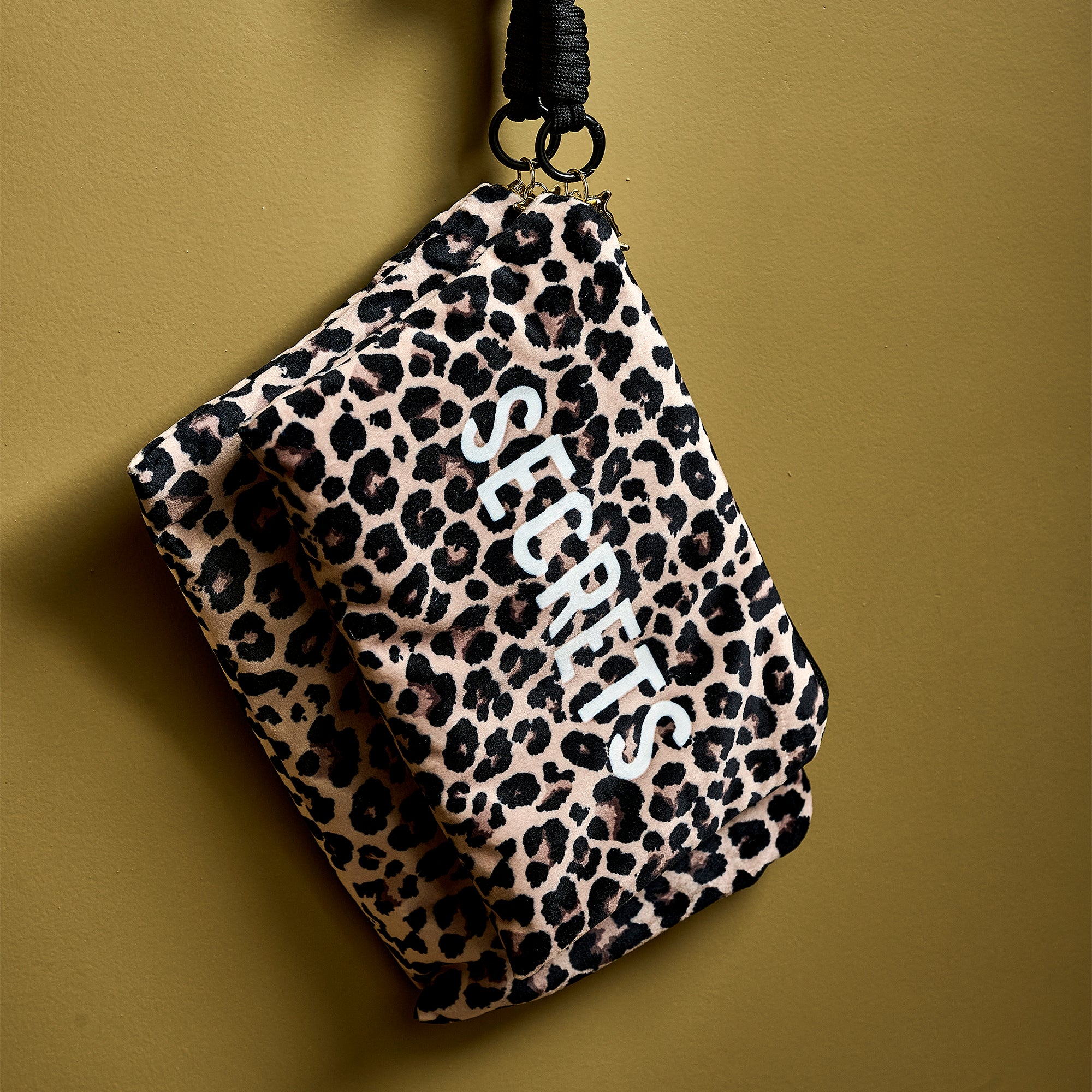 Pochette Velours Léopard Secrets S