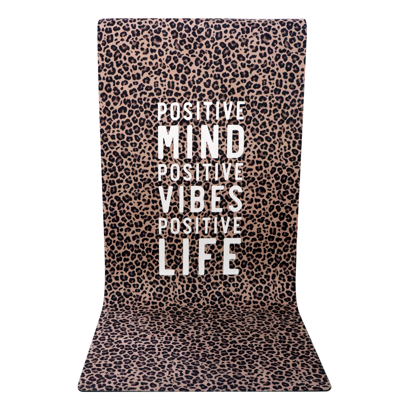Tapis De Fitness Léopard Positive Vibes