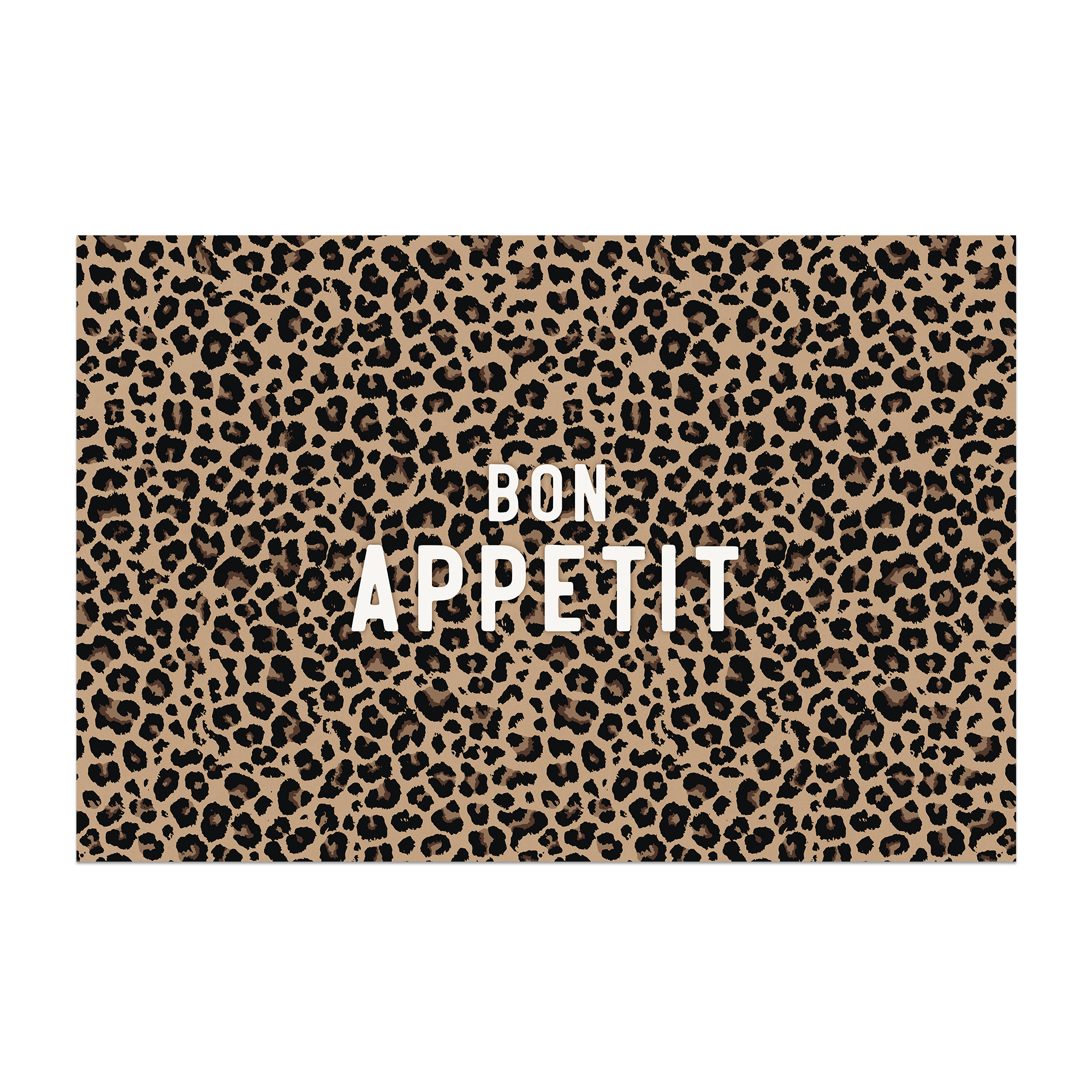 Tapis Vinyle Léopard Olympie