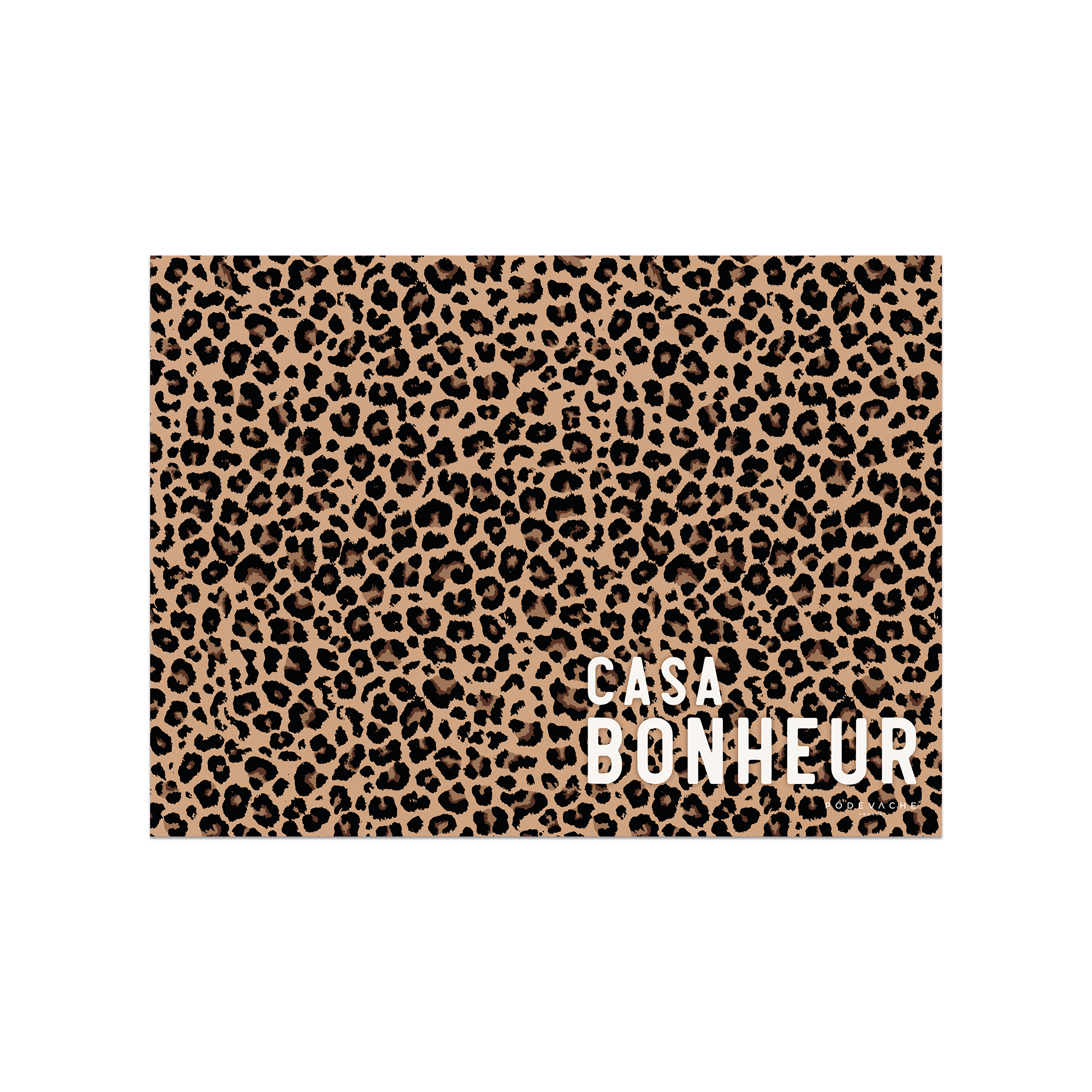 Set De Table Vinyle Léopard Casa Bonheur