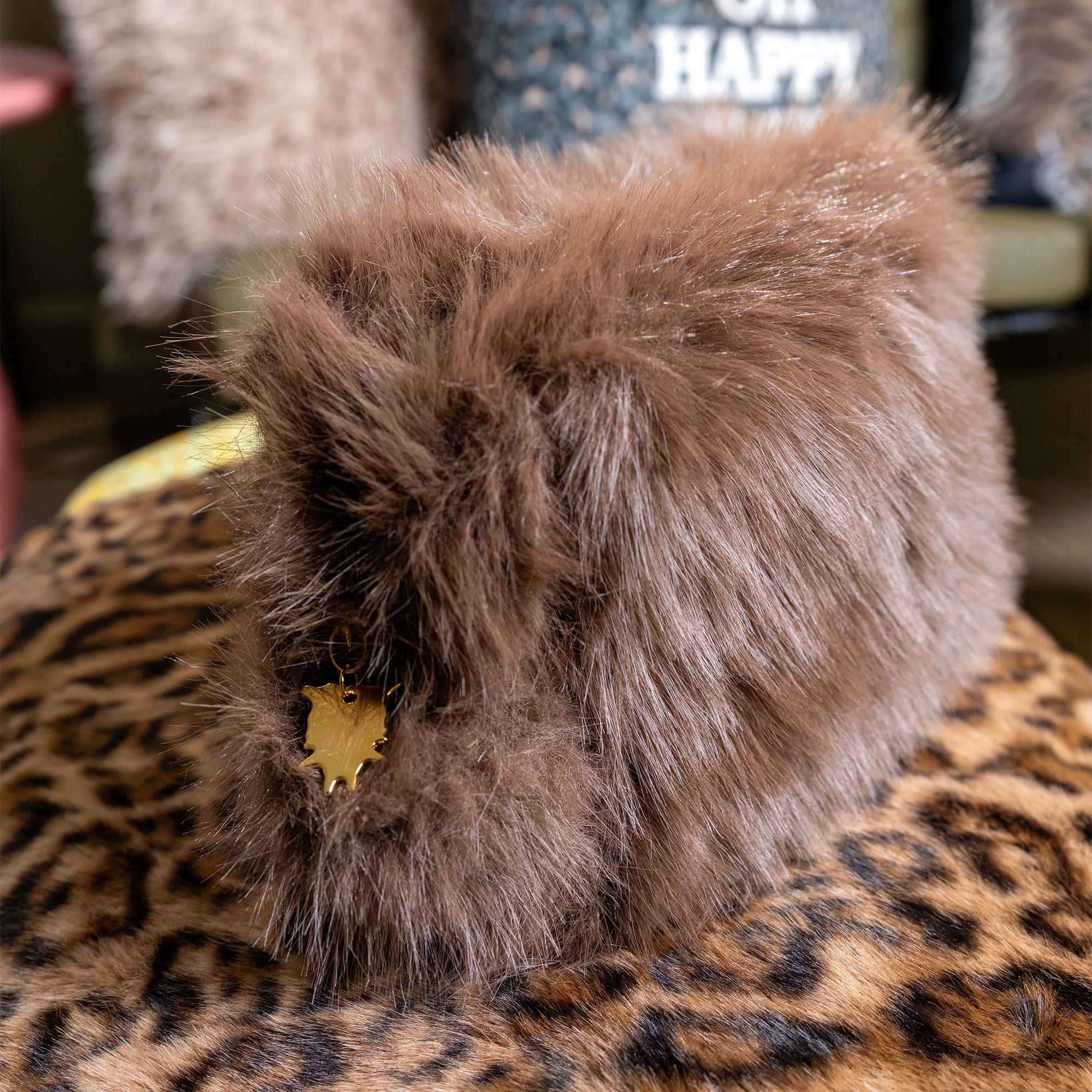 Pochette en fausse fourrure Eguisheim