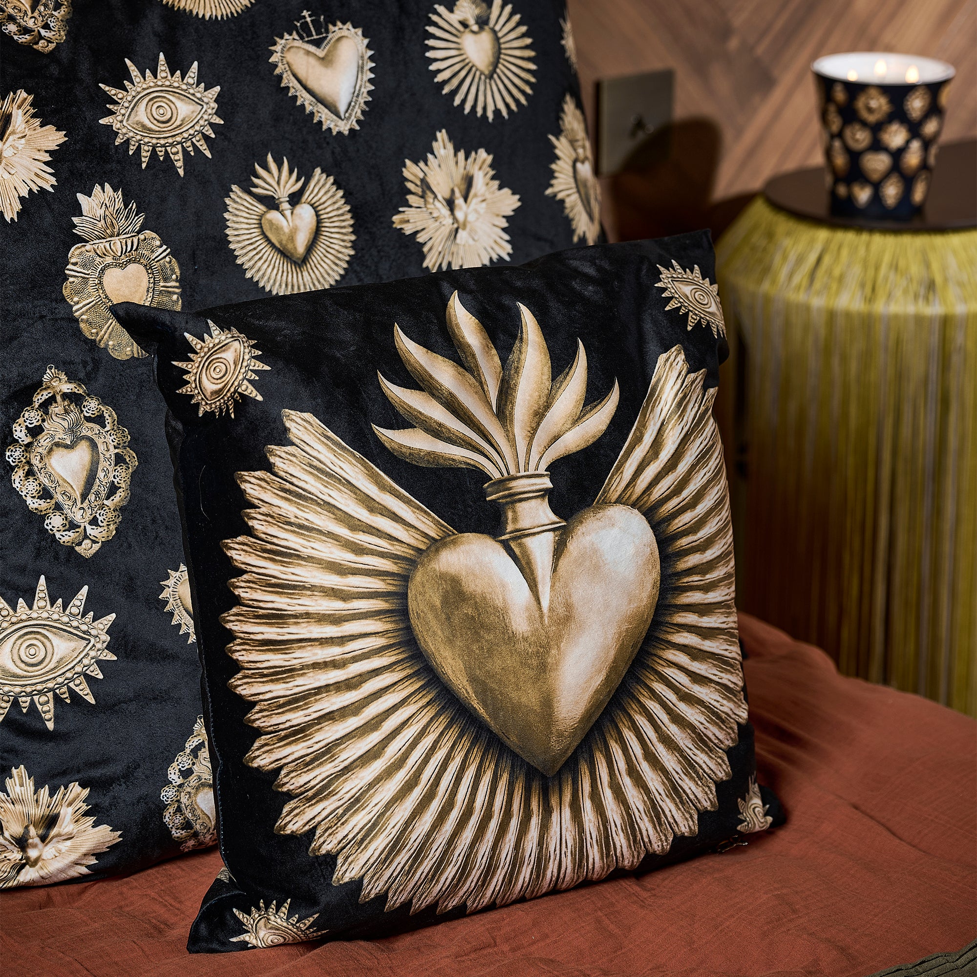 Coussin Velours Ex Voto Blesle