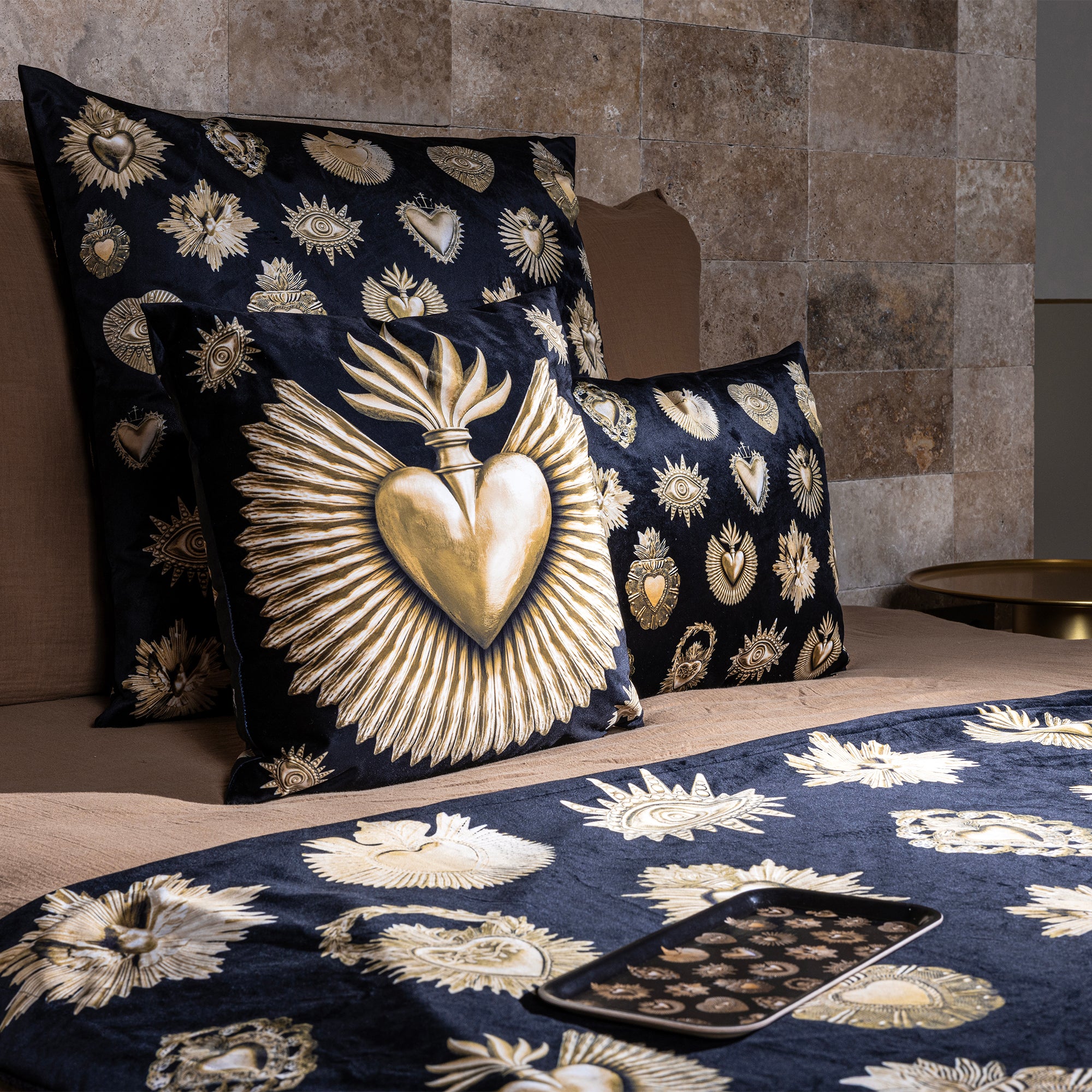 Coussin Velours Ex Voto Blesle