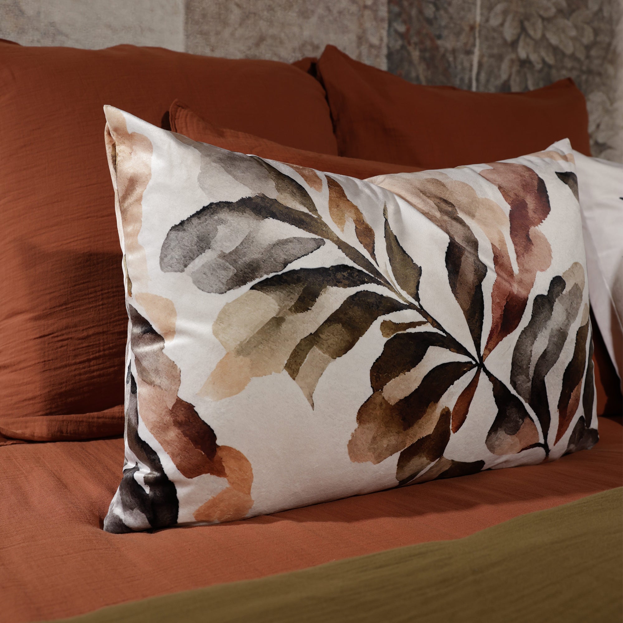 Coussin Velours Botanique Turenne