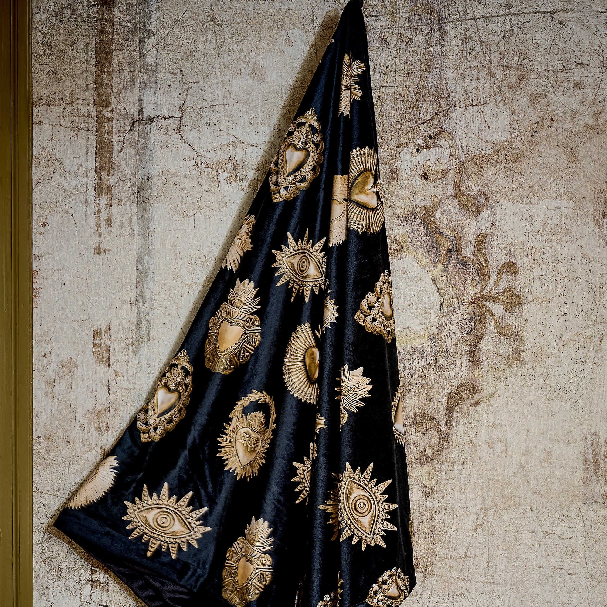 Plaid Velours Ex Voto St Emilion