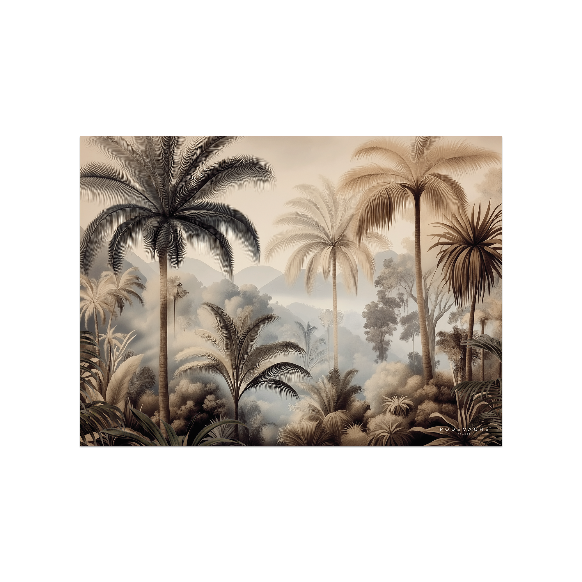 Set De Table Vinyle Jungle Bruniquel