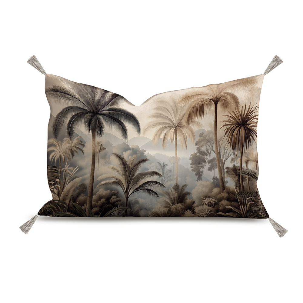 Coussin Velours Jungle Bruniquel