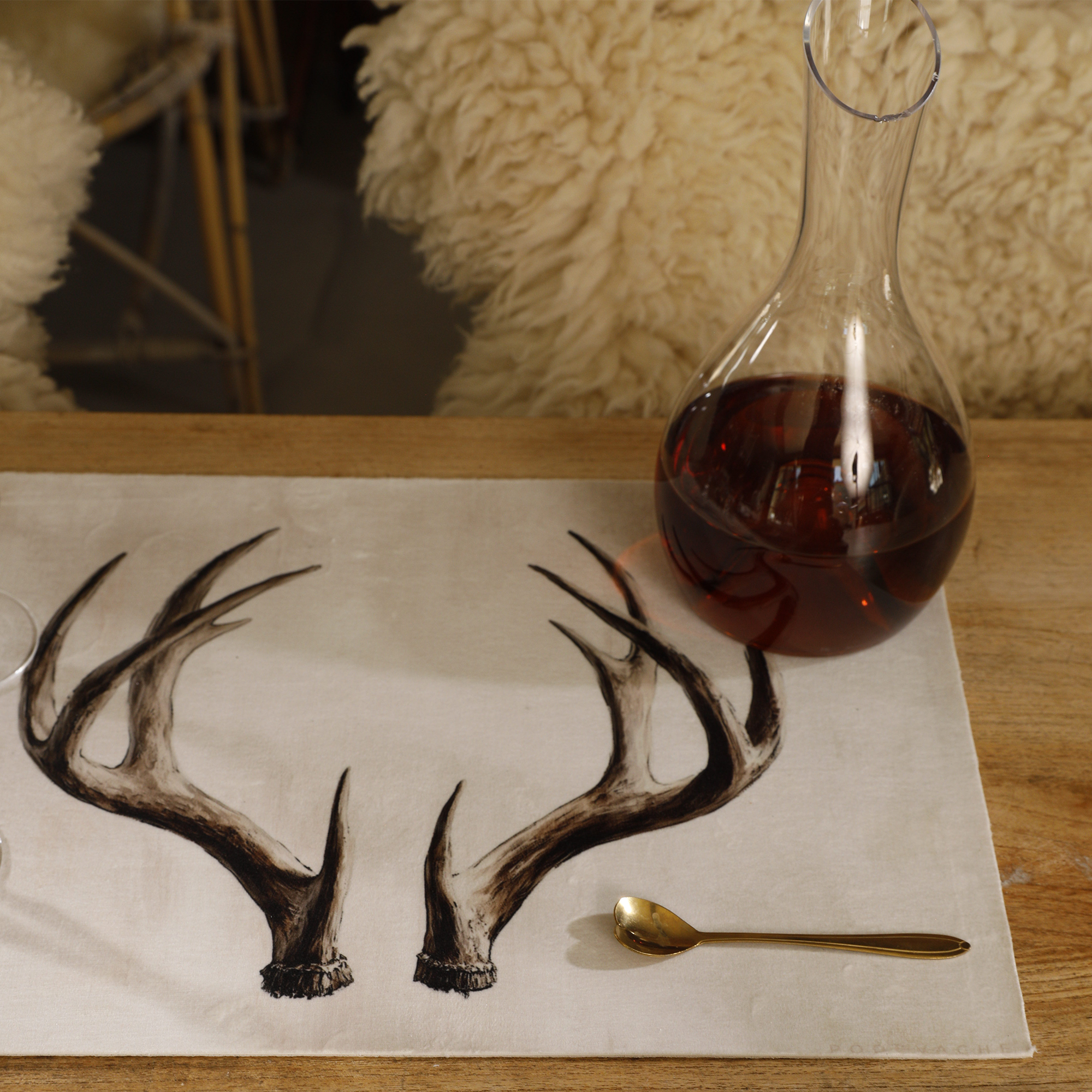 Set de table velours Sils Maria