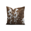 Coussin Velours Peau De Vache Gstaad
