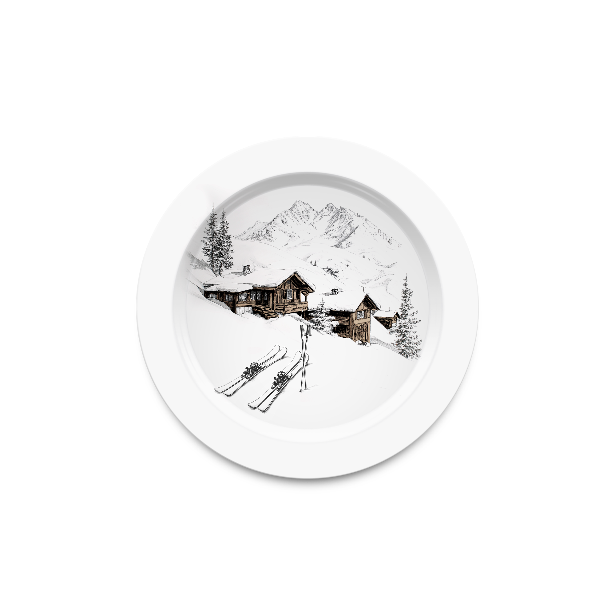 Vide poche en bois rond Soglio