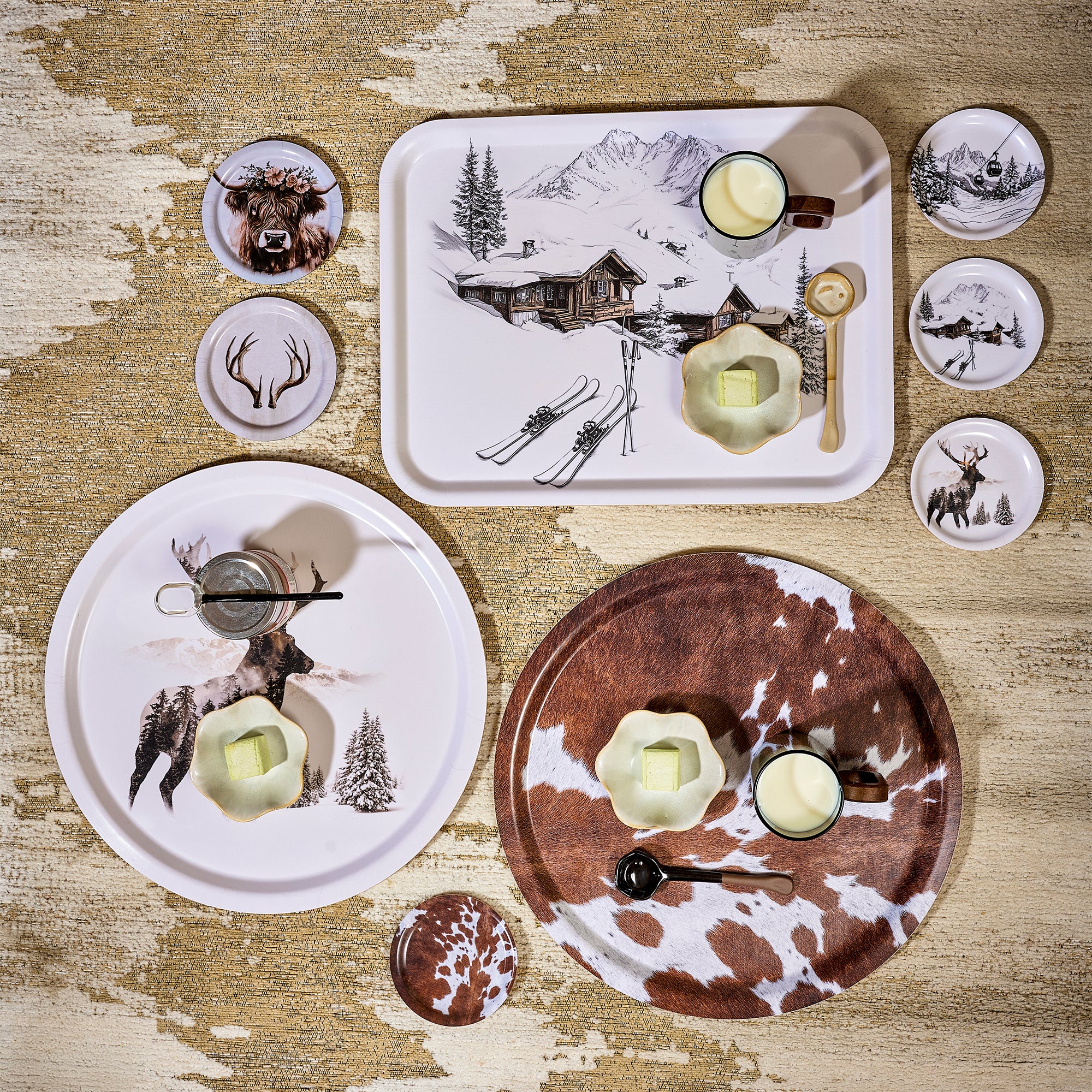 Vide poche en bois rond Kanderstag