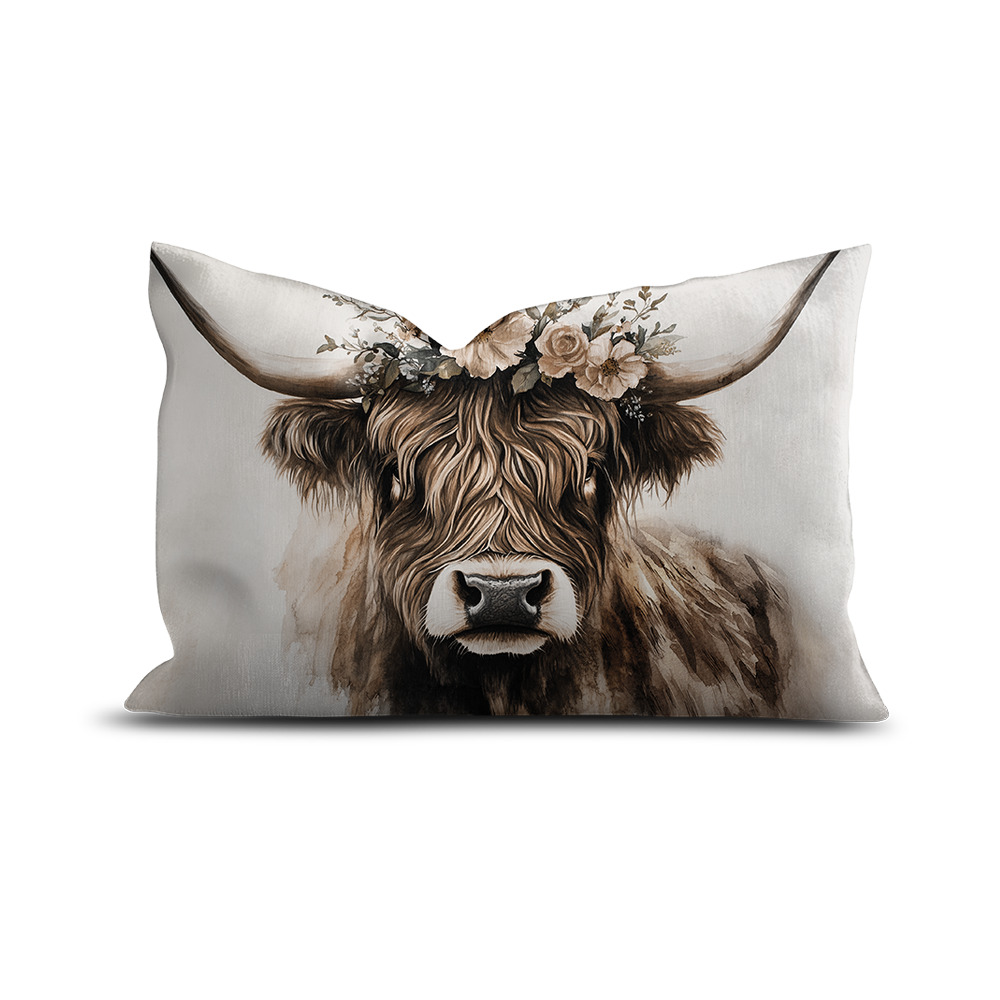 Pikes velvet cushion