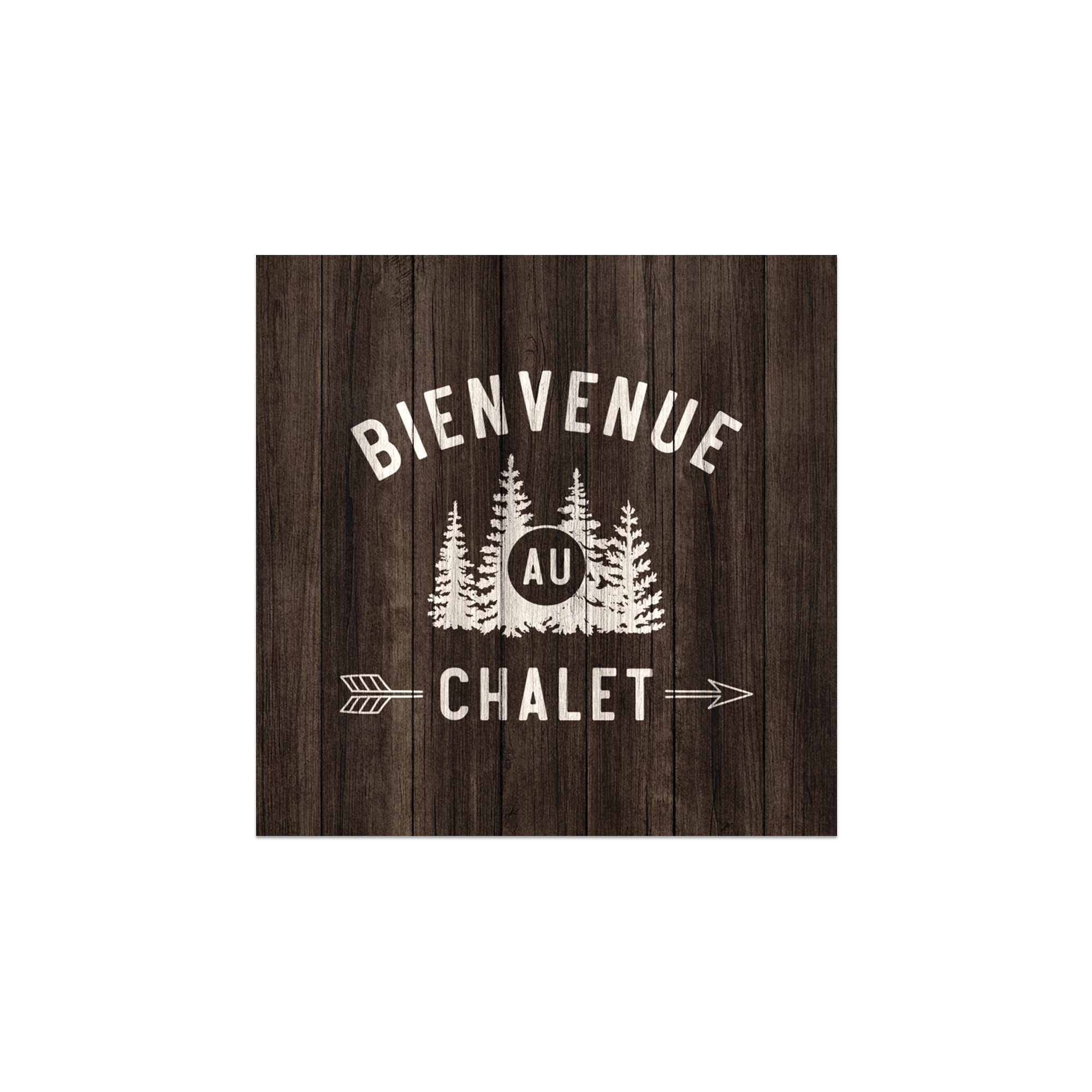 Lot De 6 Dessous De Verre Vinyle Montagne Murren