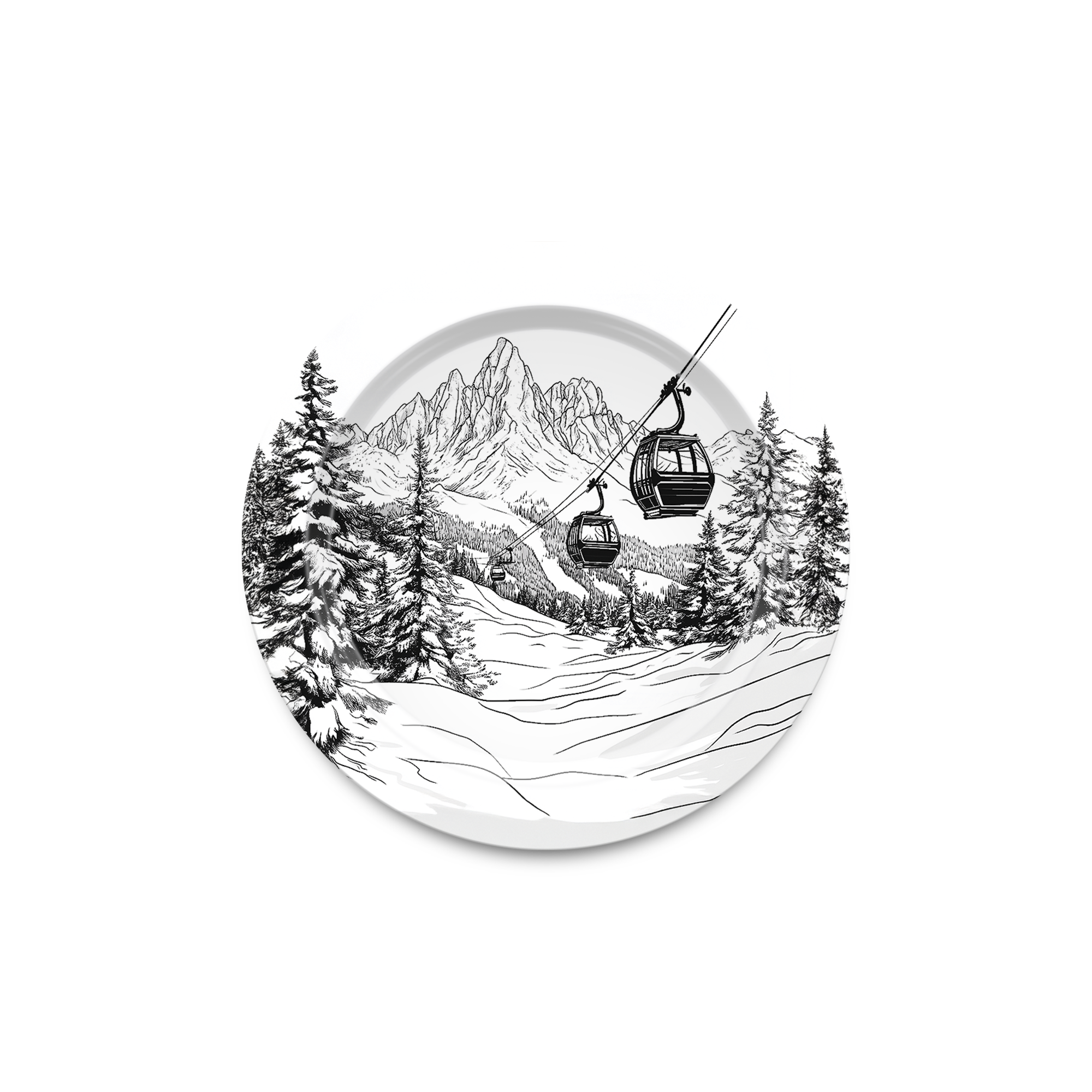 Vide poche en bois rond San Candido