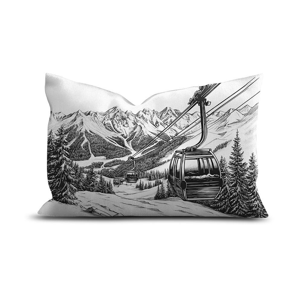 Pikes velvet cushion