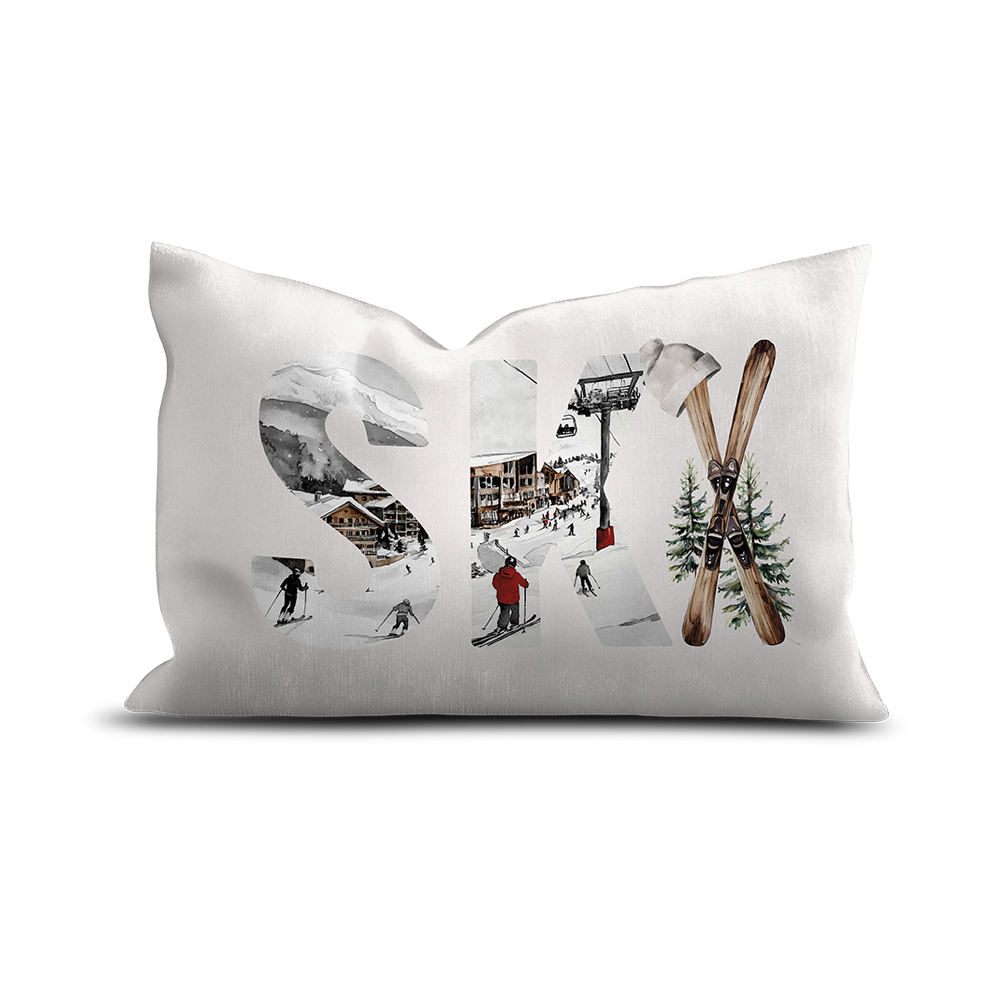 Pikes velvet cushion