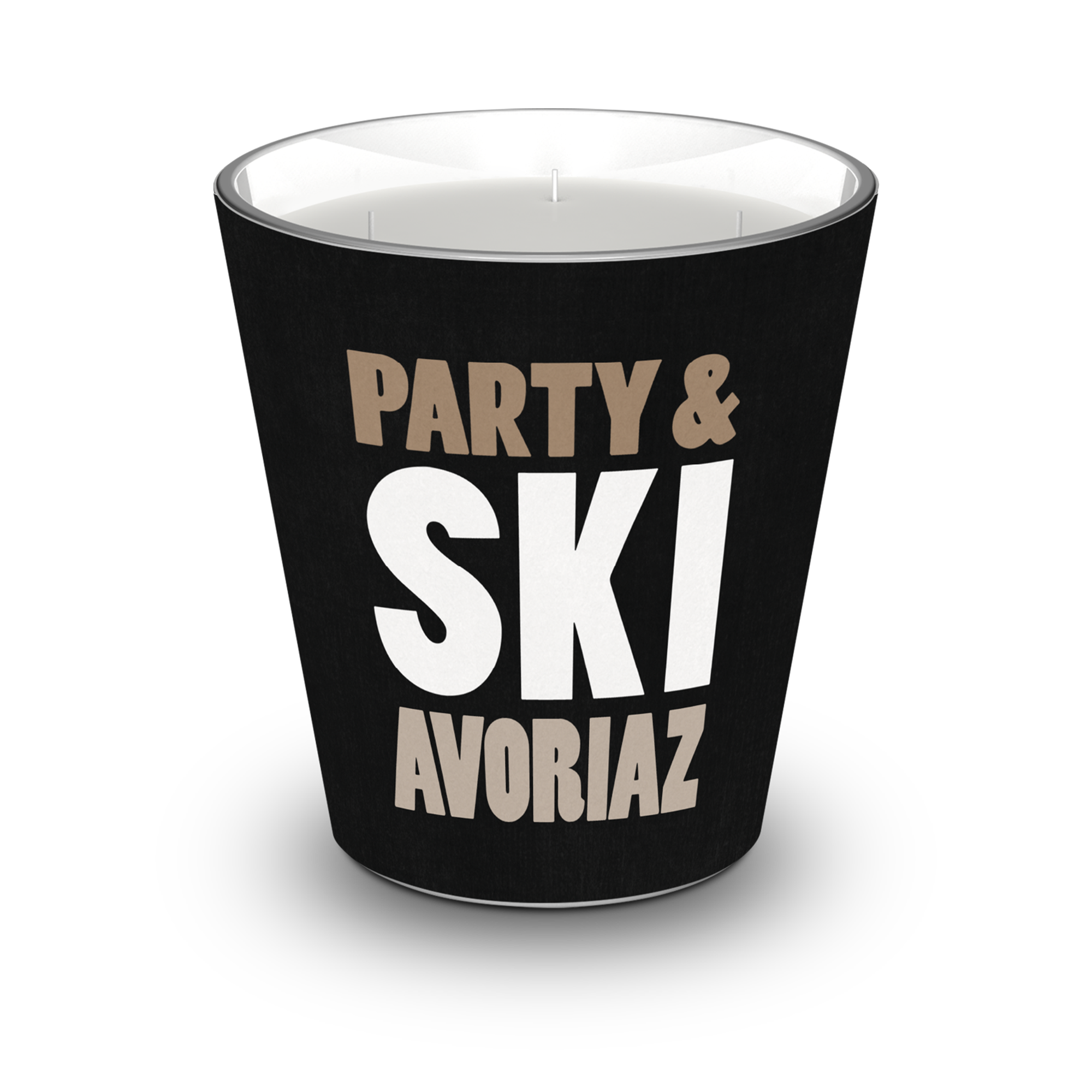 Personalized Mountain scented candle - Orange Blossom / Lavender / Lemon