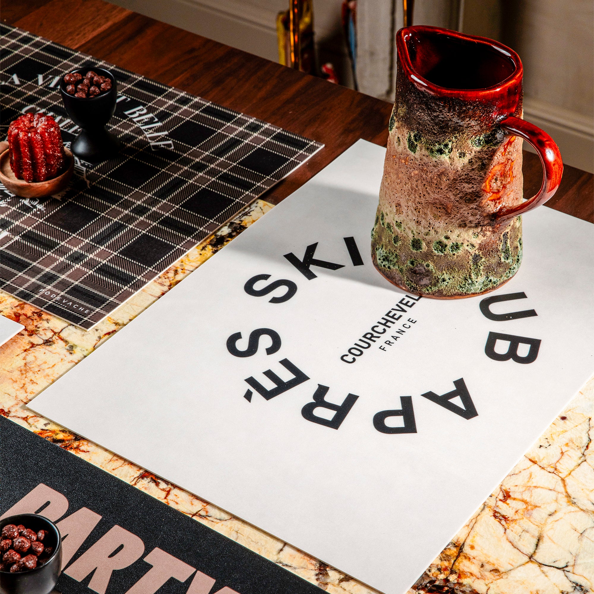 Cama personalized vinyl placemat