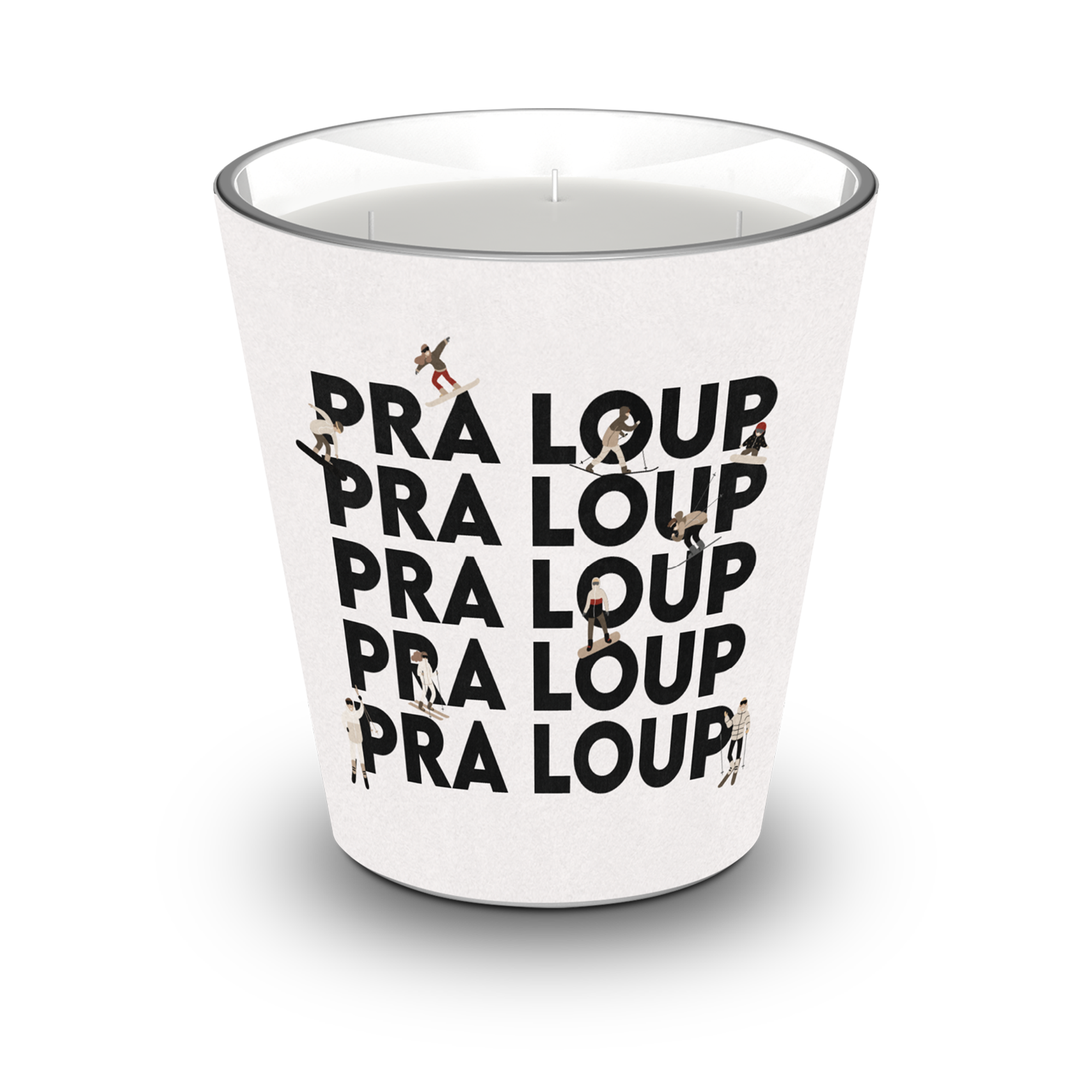 Bougie parfumée personnalisée Talloires - Fleur d’Oranger / Lavande / Citron