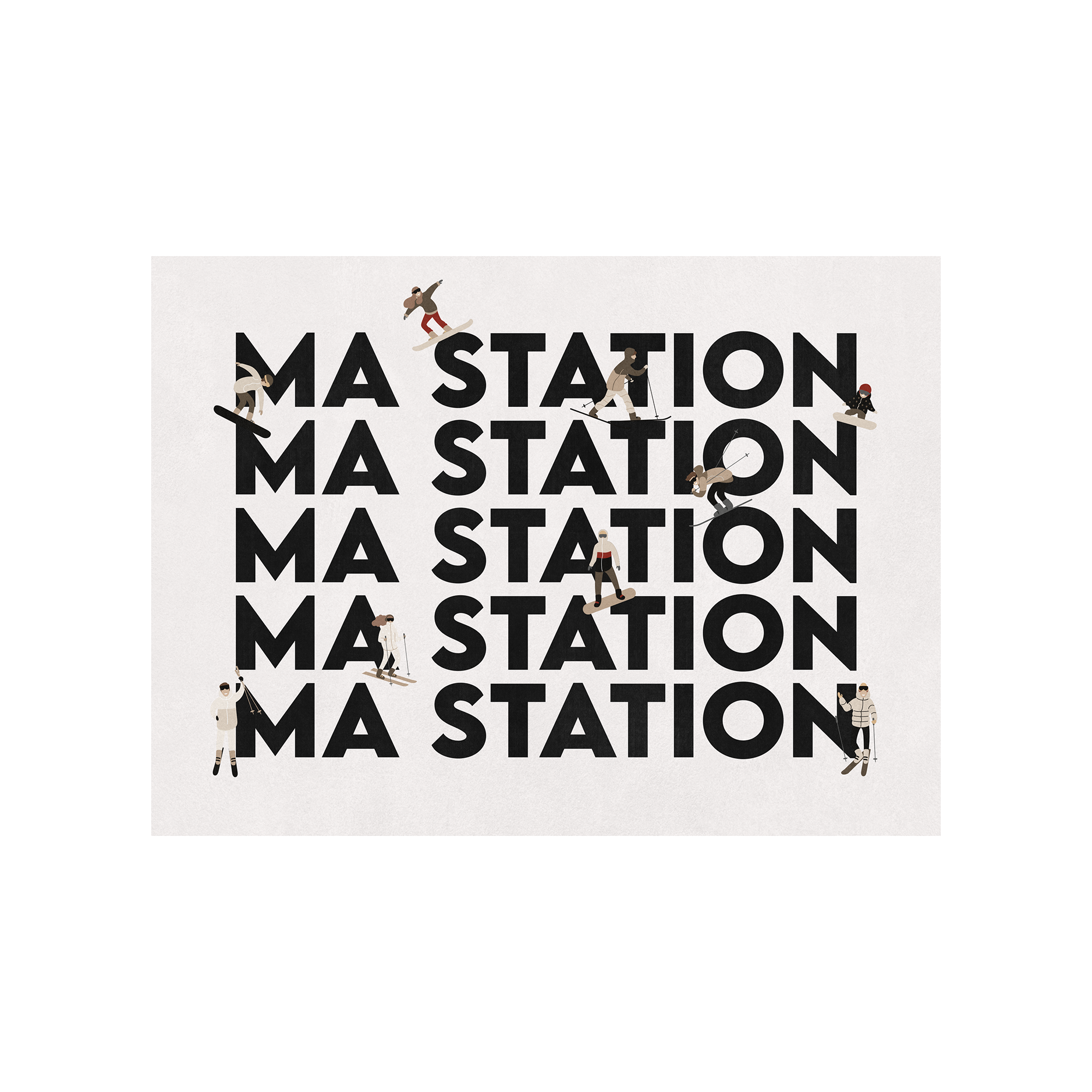 Cama personalized vinyl placemat