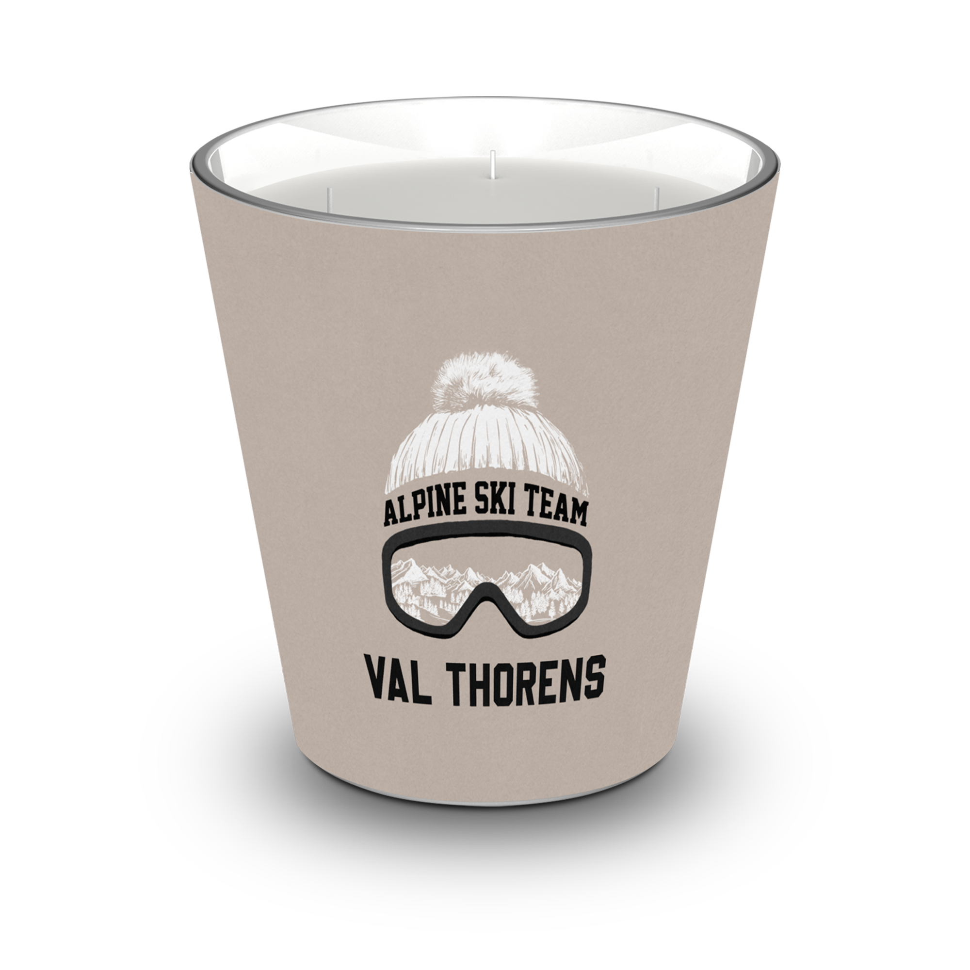 Personalized Mountain scented candle - Orange Blossom / Lavender / Lemon