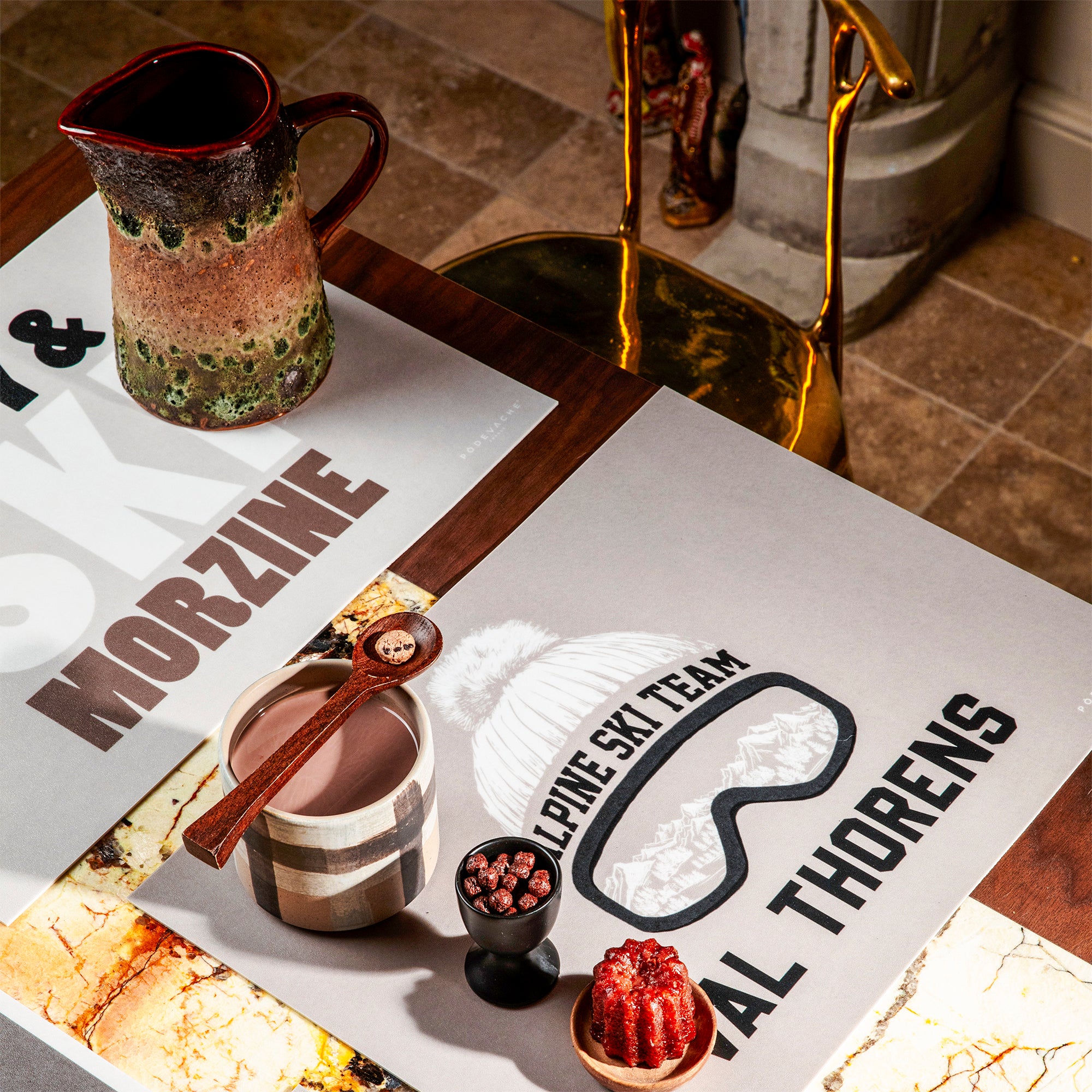 Cama personalized vinyl placemat