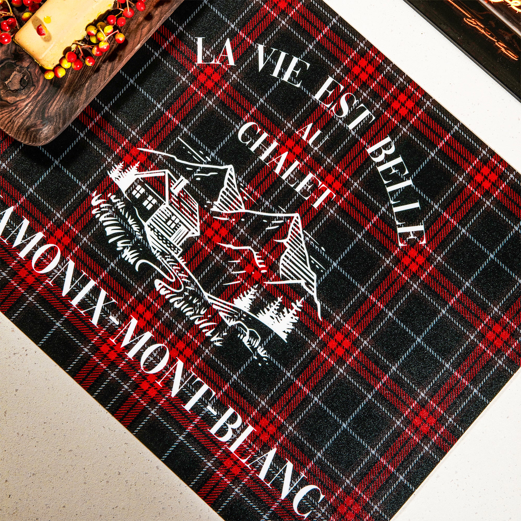 Cama personalized vinyl placemat