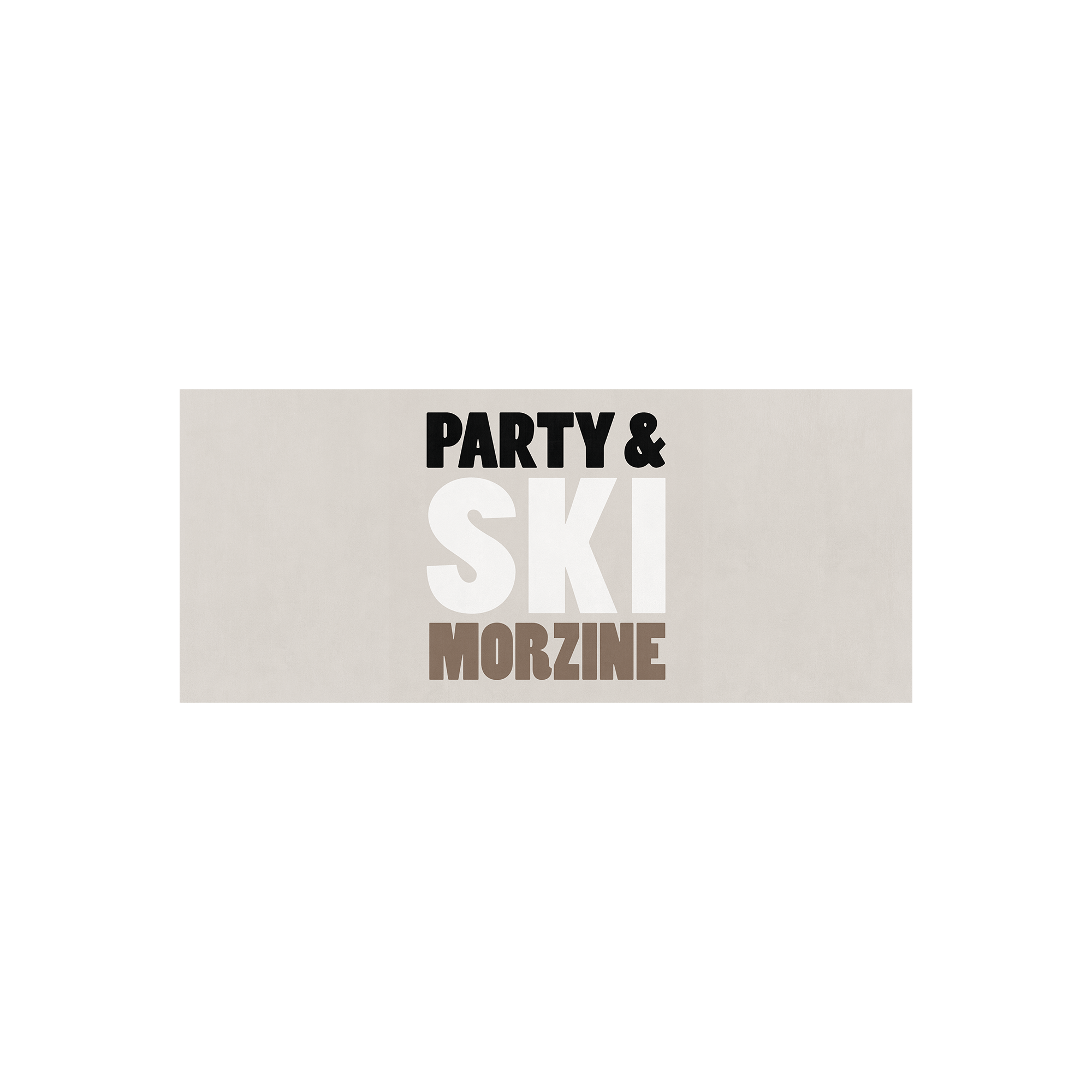Tapis vinyle personnalisé Morzine Beige