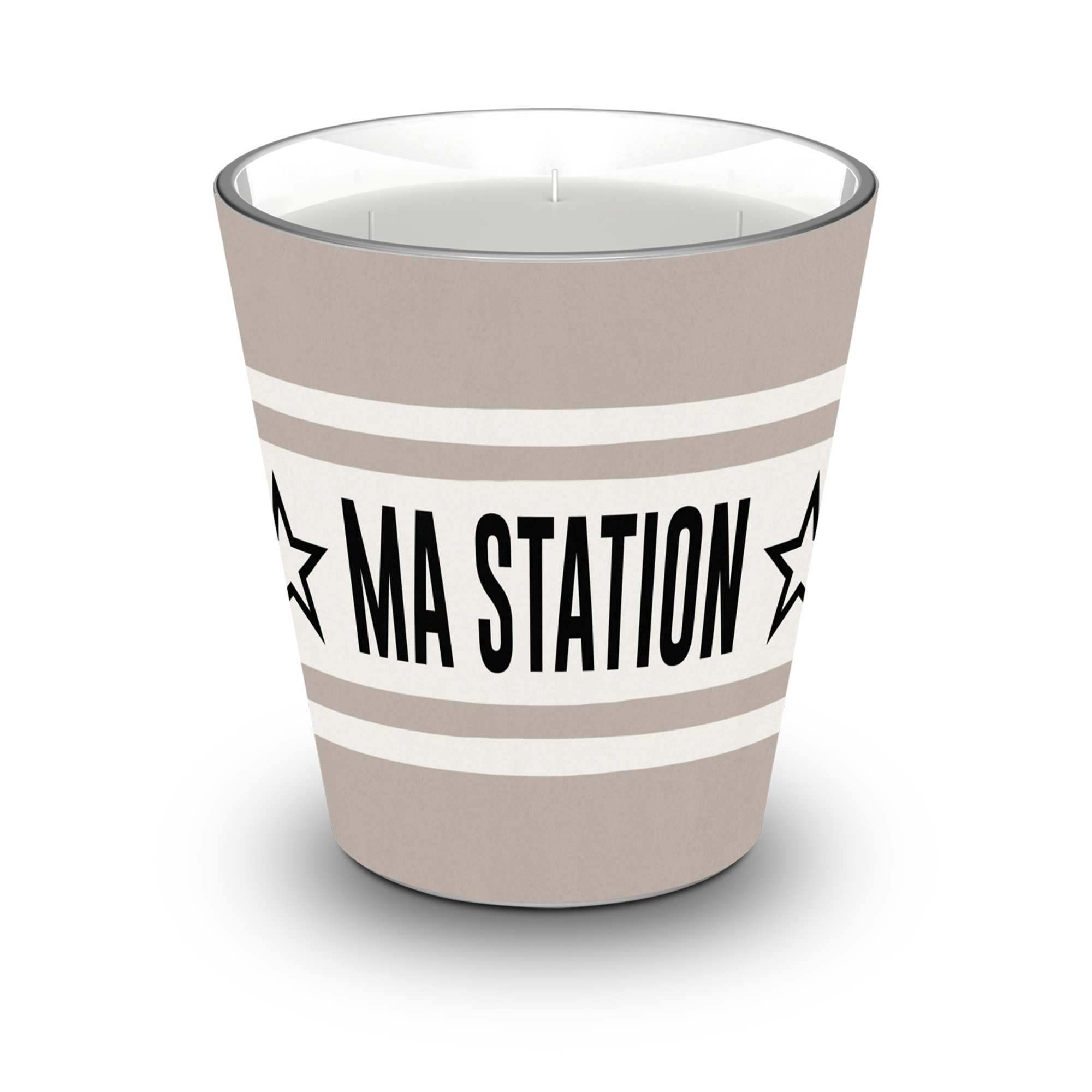 Personalized Mountain scented candle - Orange Blossom / Lavender / Lemon