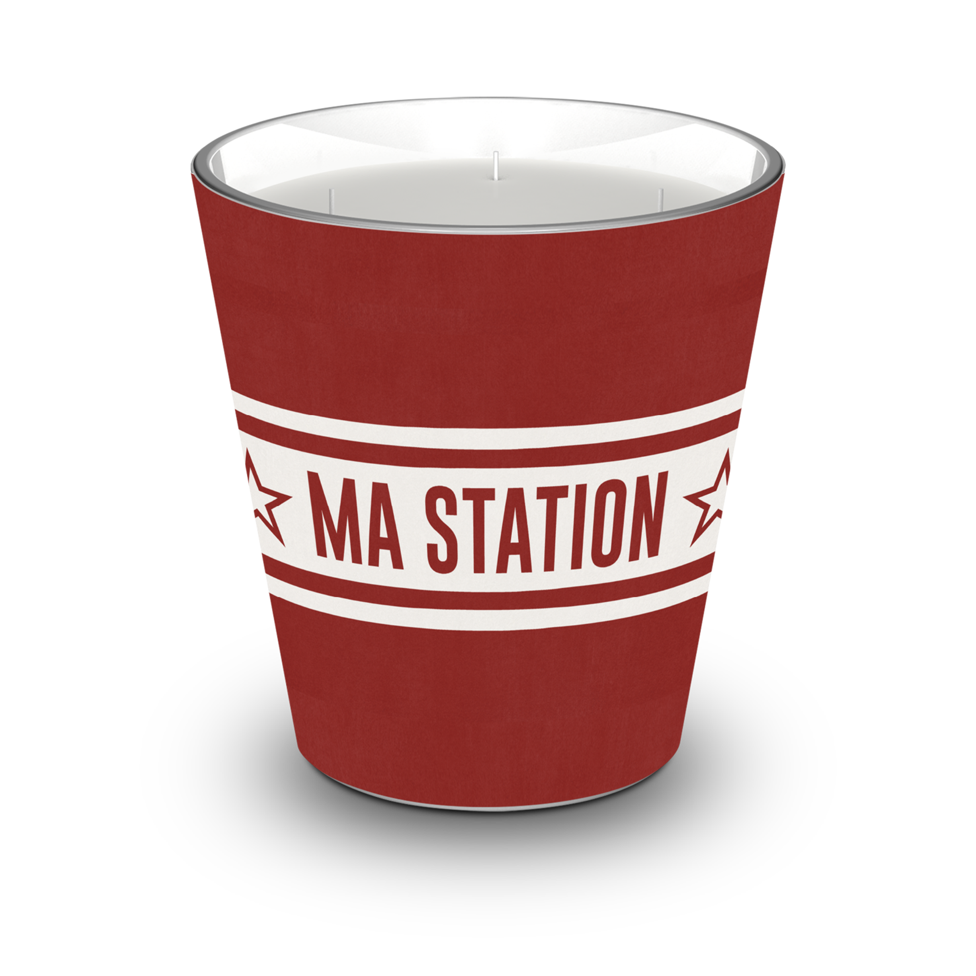 Personalized Mountain scented candle - Orange Blossom / Lavender / Lemon