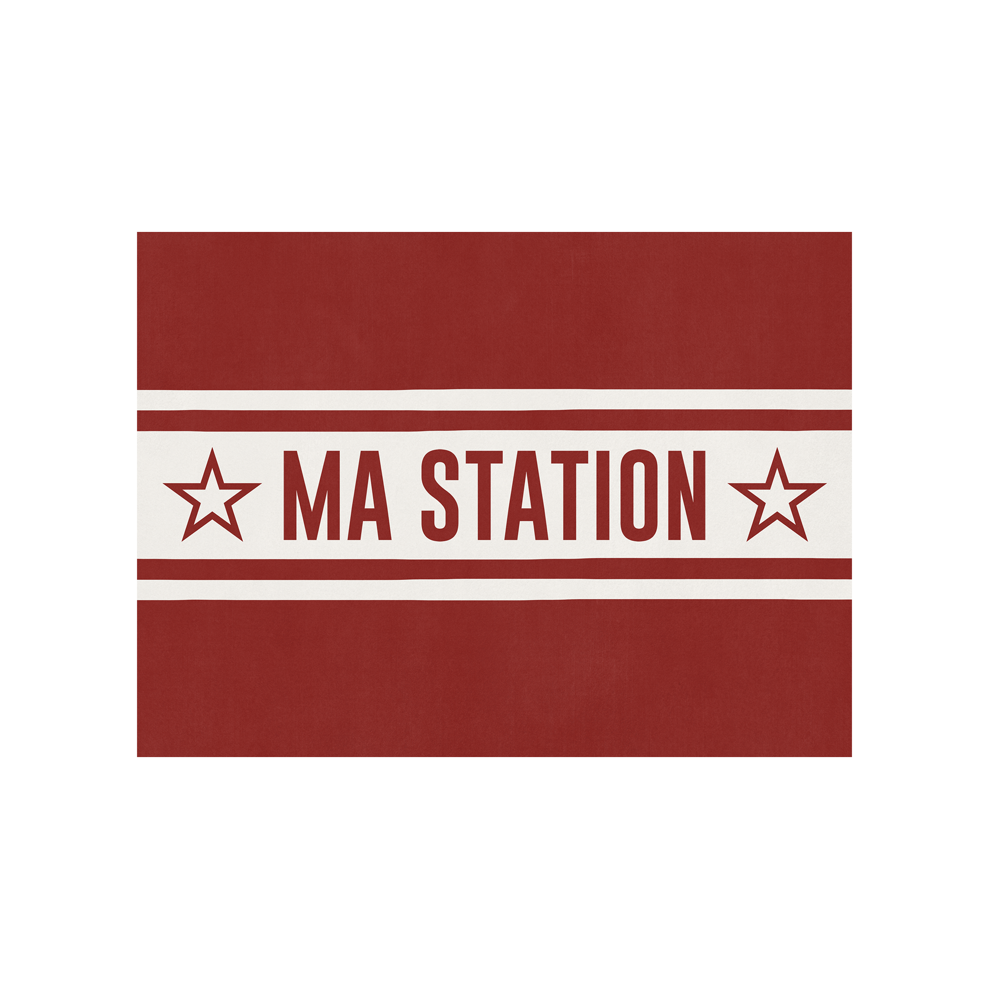 Cama personalized vinyl placemat