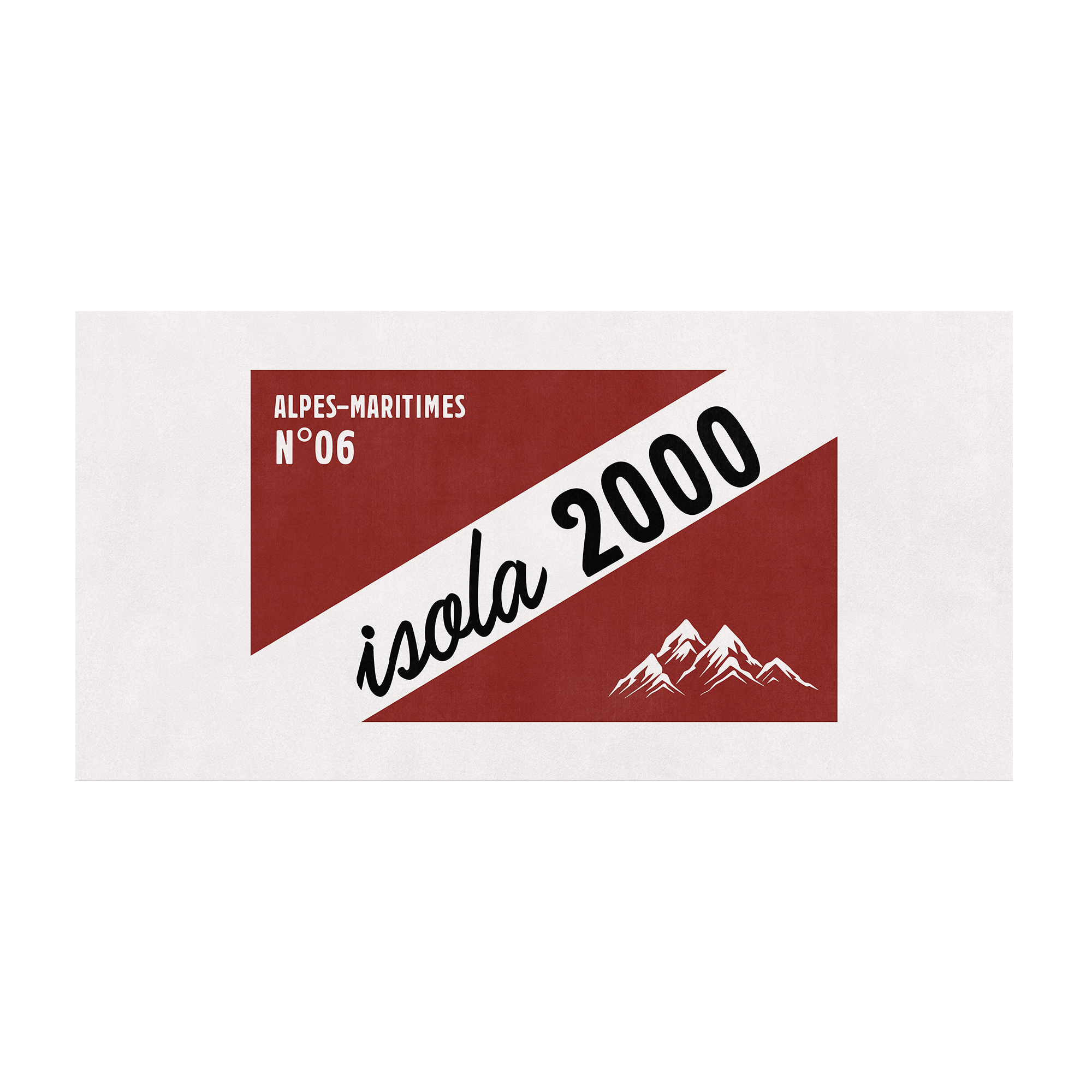 Personalized vinyl rug Bonnet Beige