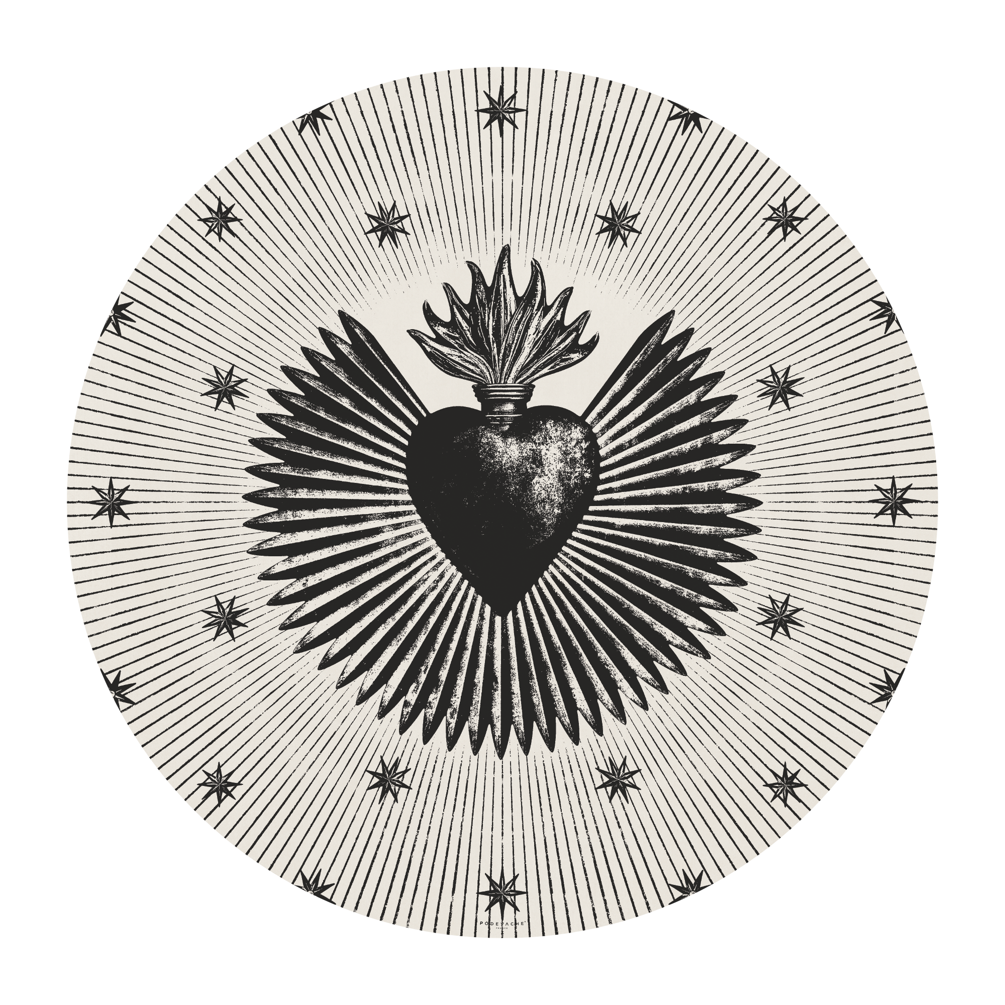 Jupe de sapin de Noël en vinyle Assur