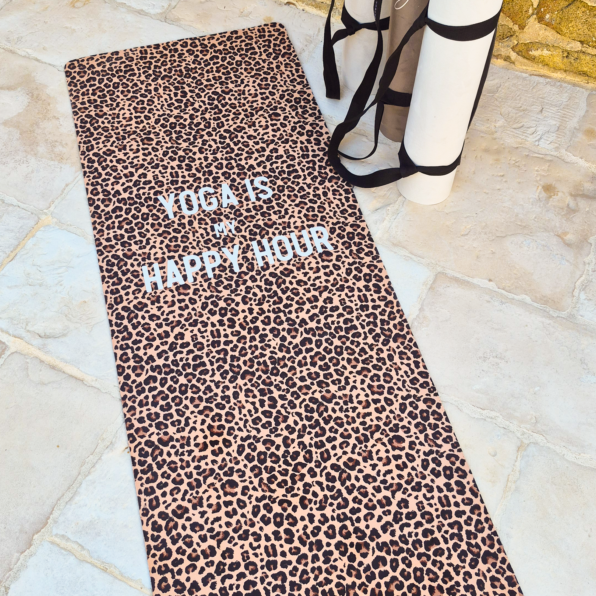 Tapis De Fitness Personnalisé Léopard