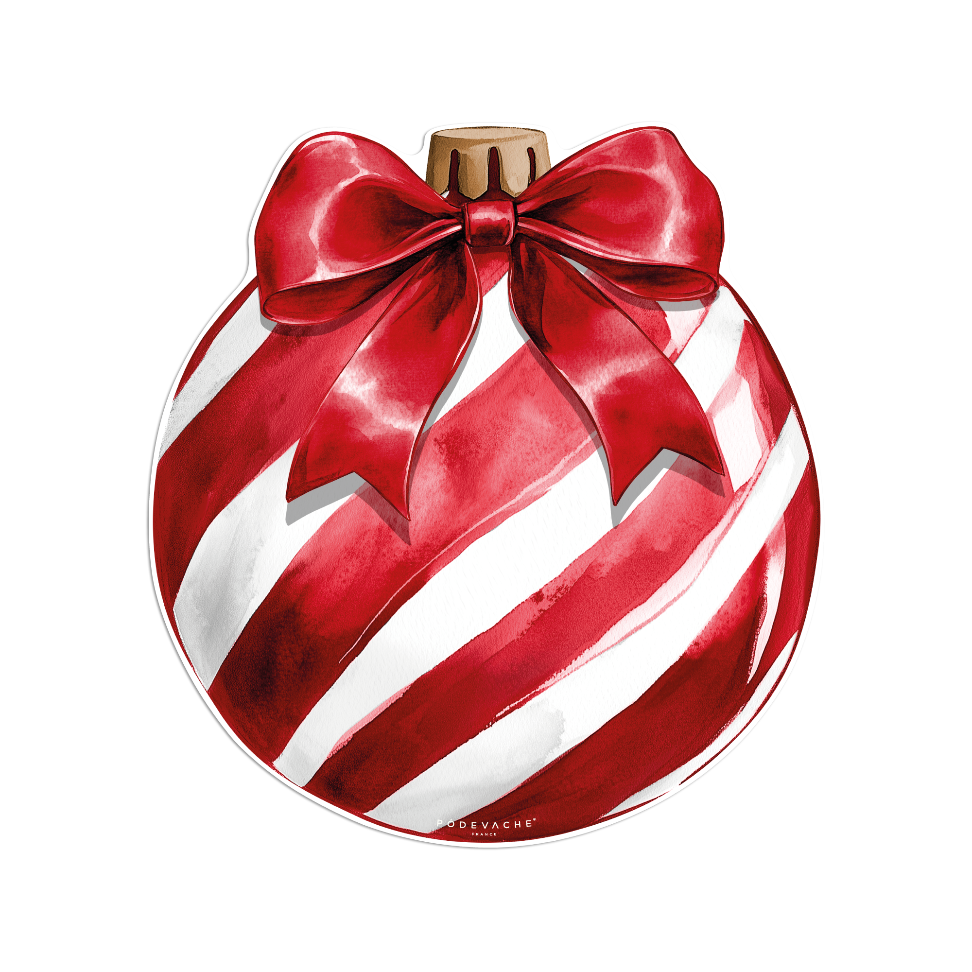 Flake vinyl placemat