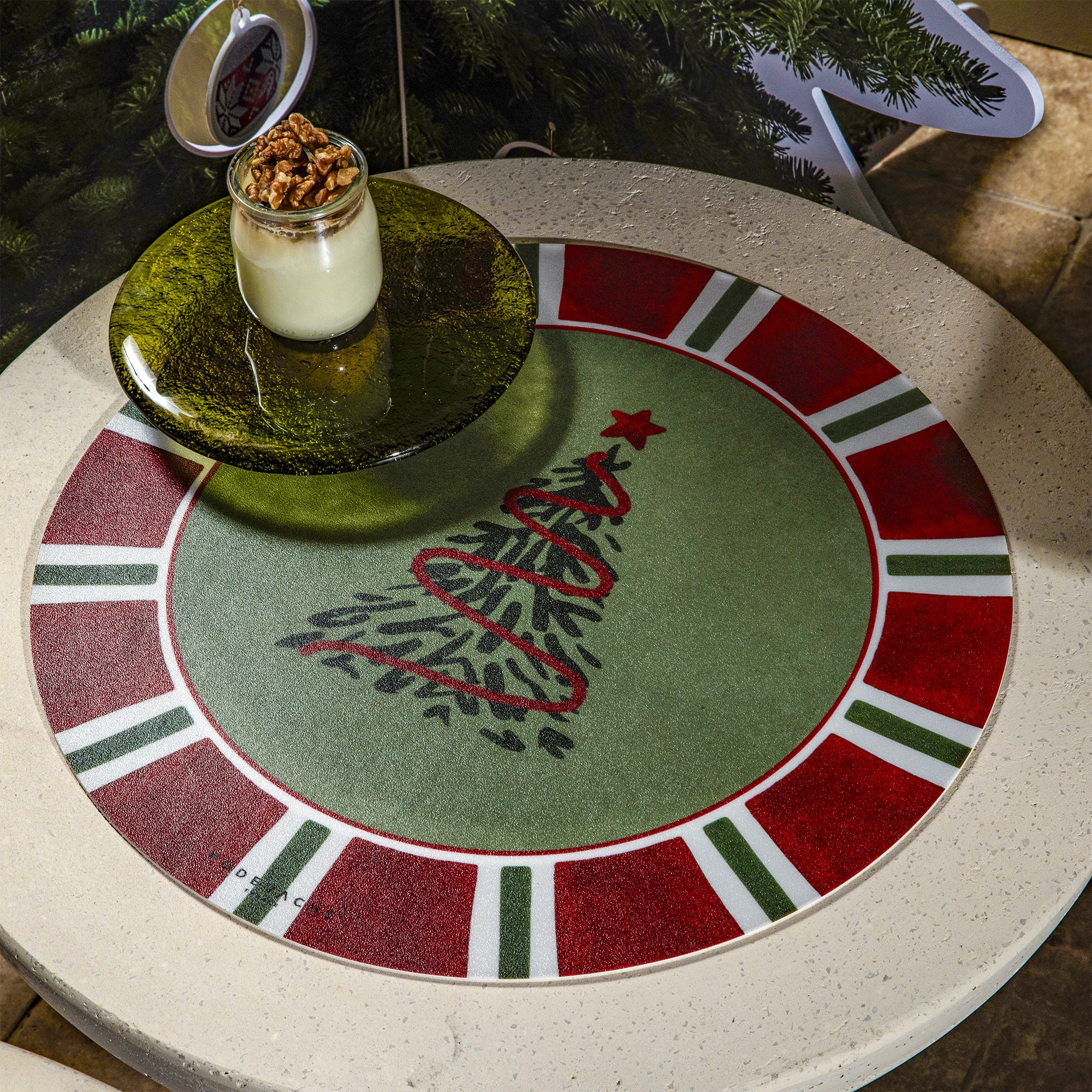 Set De Table Vinyle Noël Tree