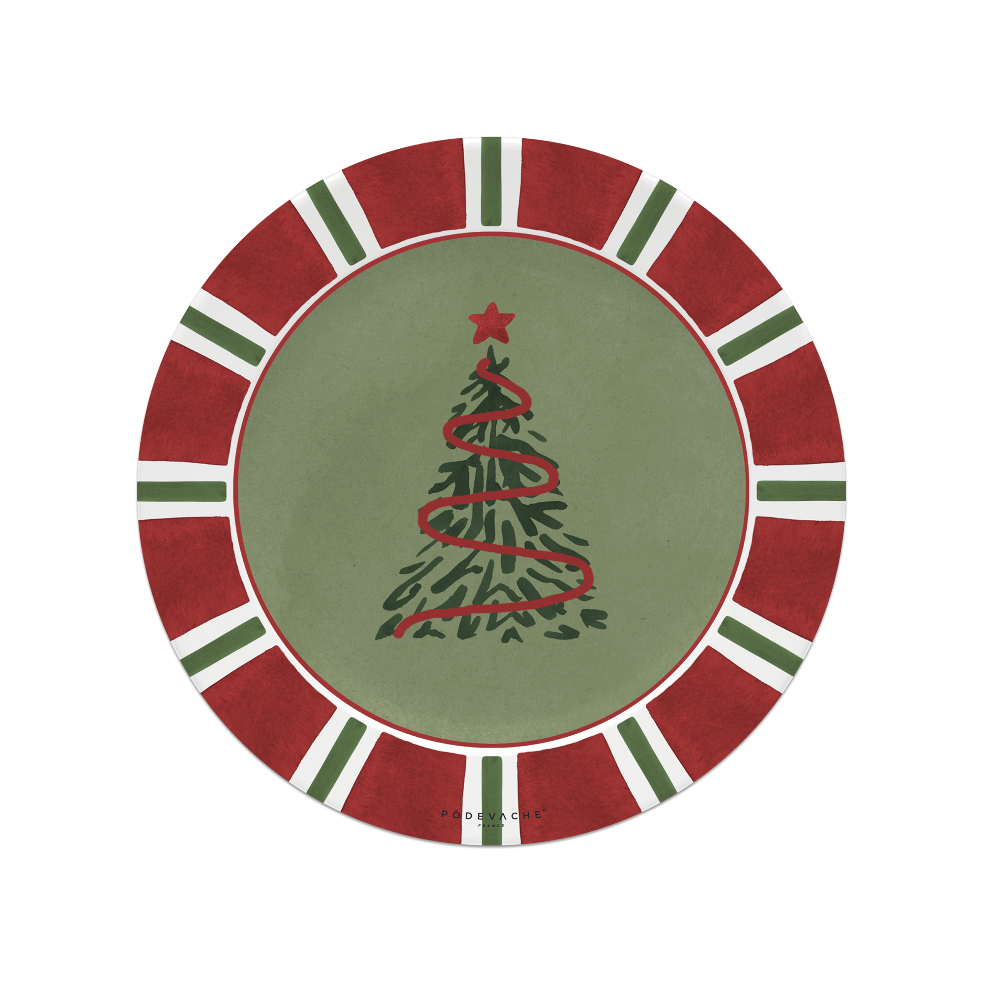 Set De Table Vinyle Noël Tree