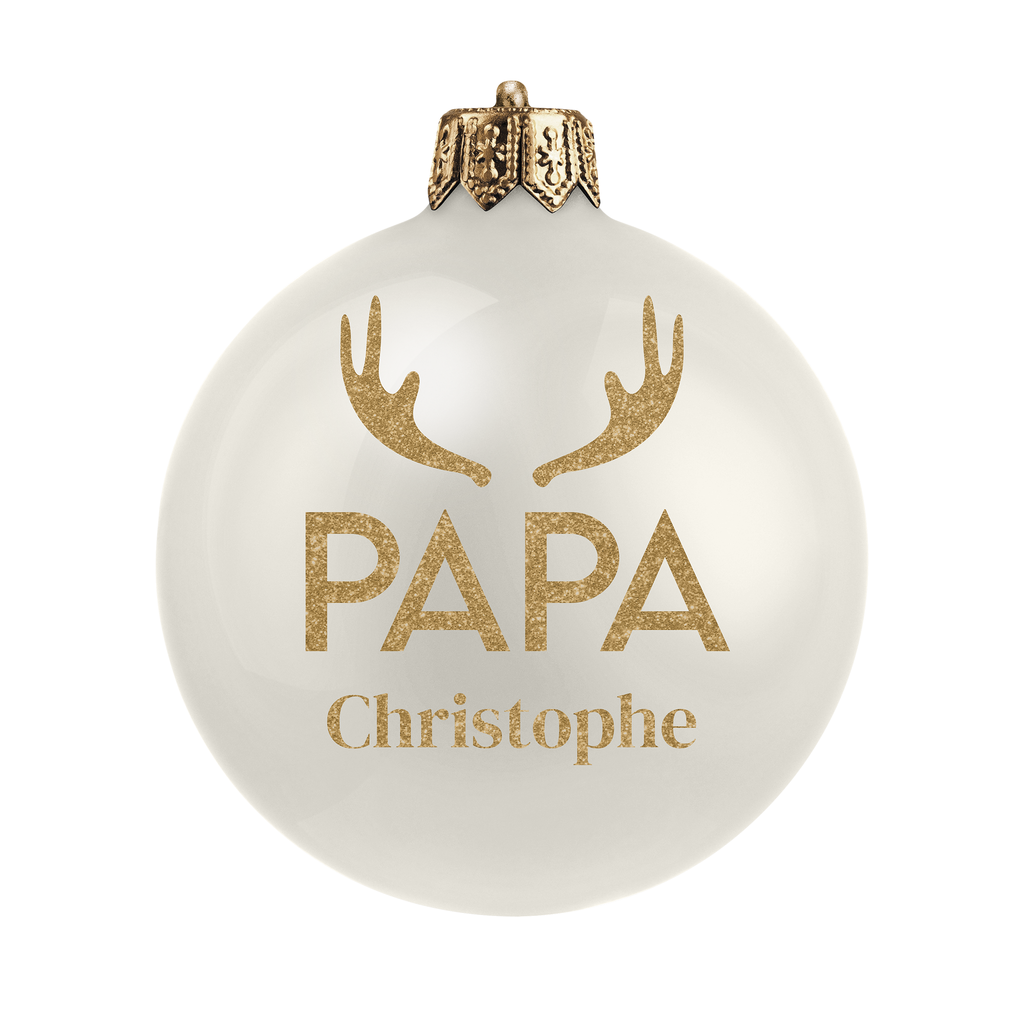 Set de table vinyle personnalisé Boule Papa