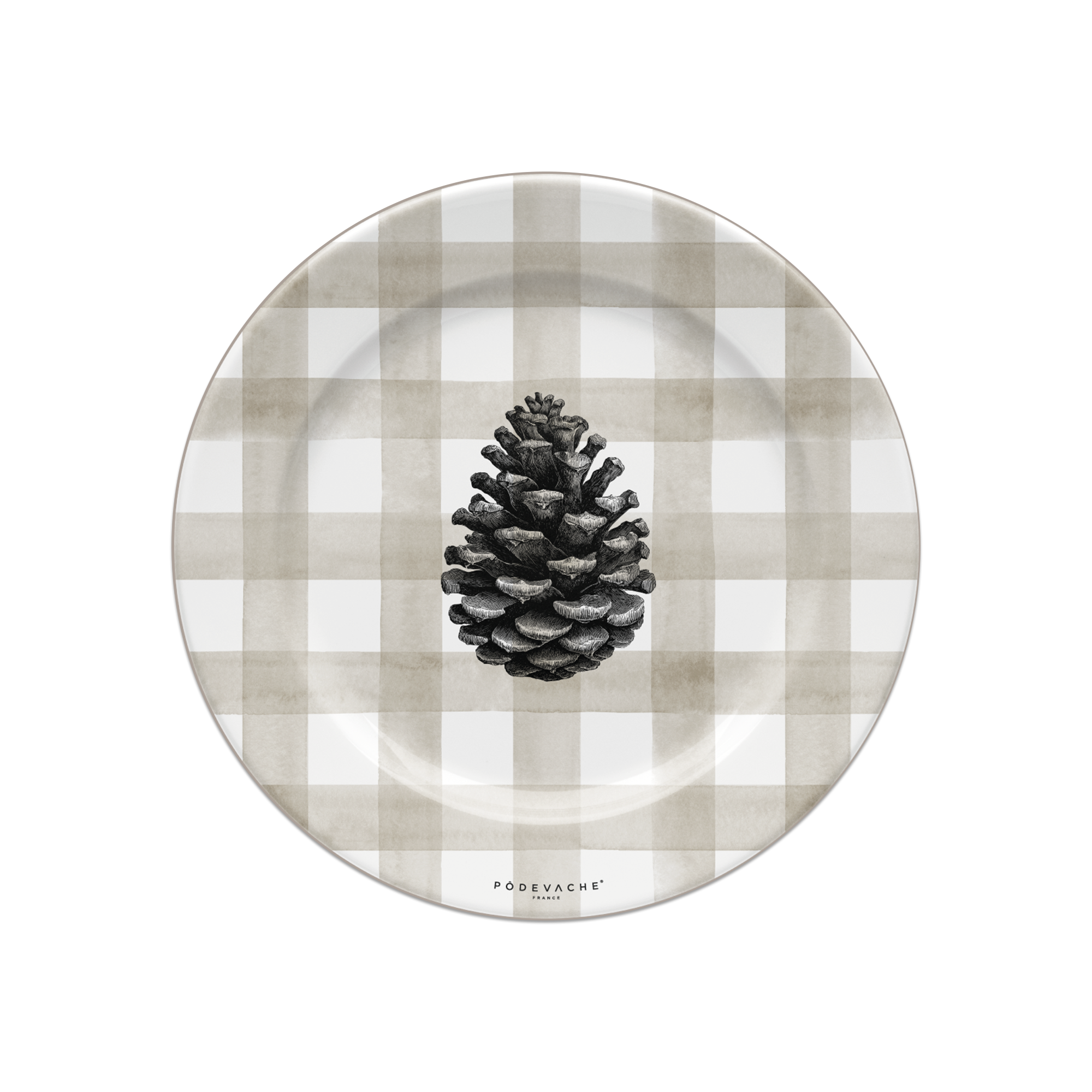 Set of 6 Hoonah vinyl coasters