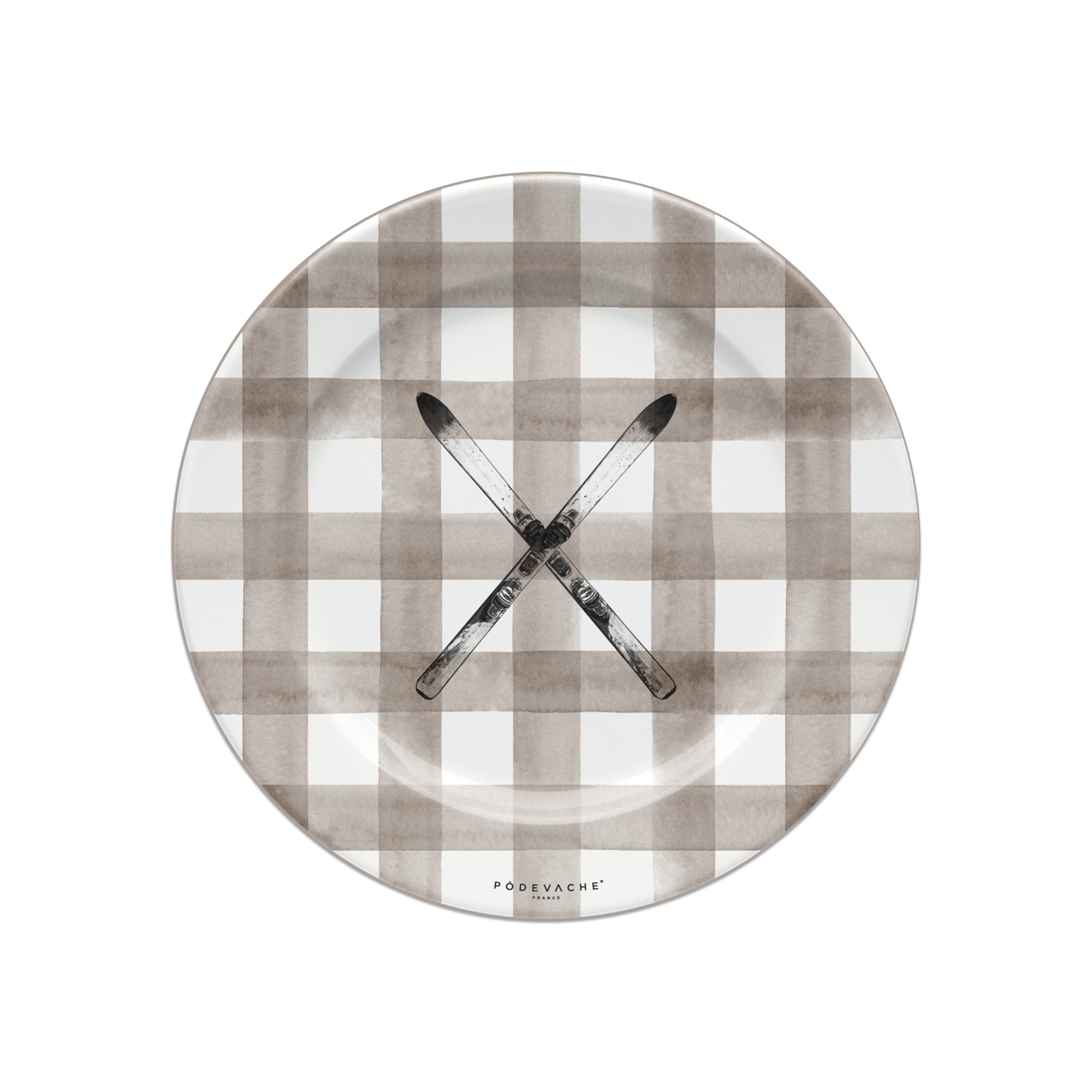 Set of 6 Hoonah vinyl coasters