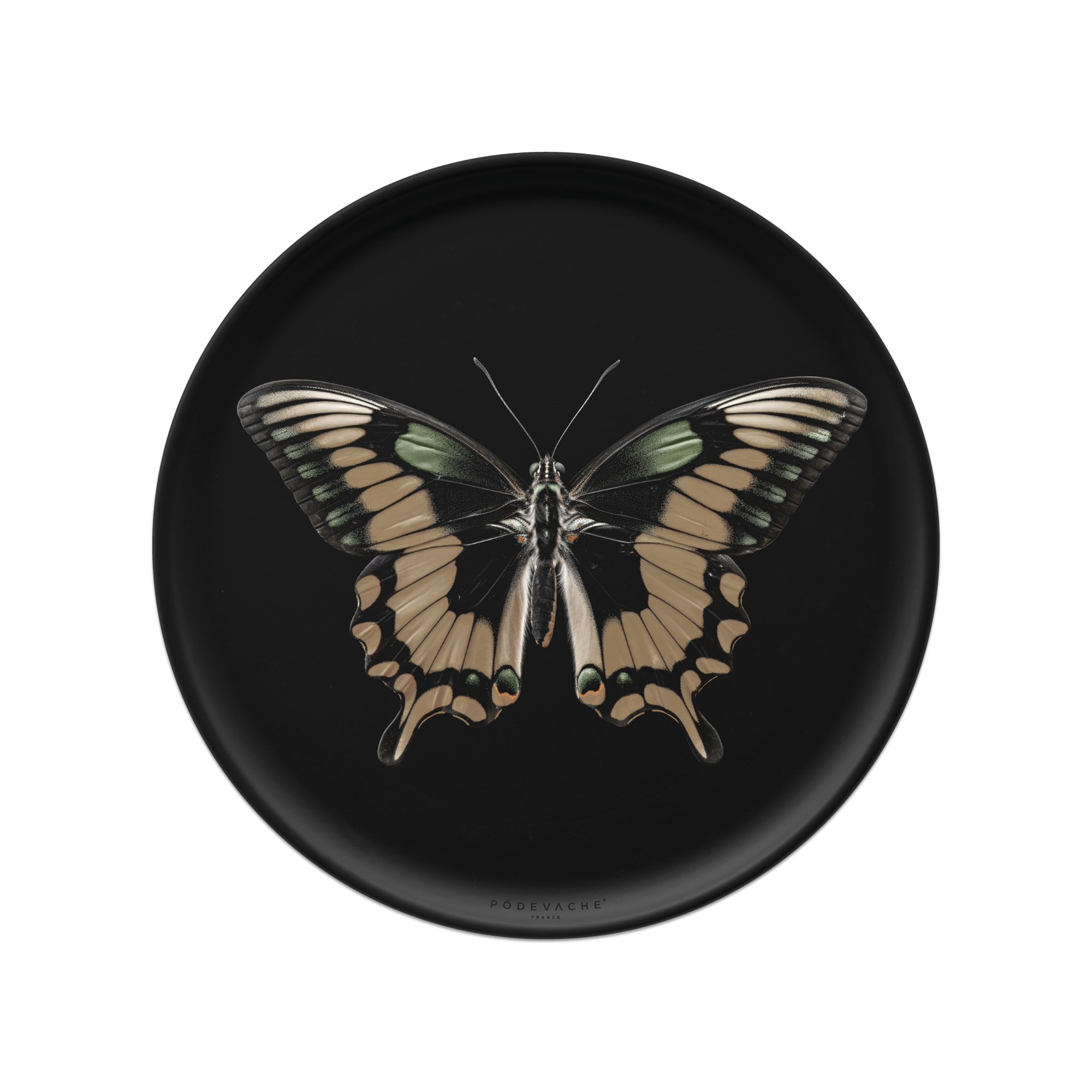 Set De Table Vinyle Papillon Flambe