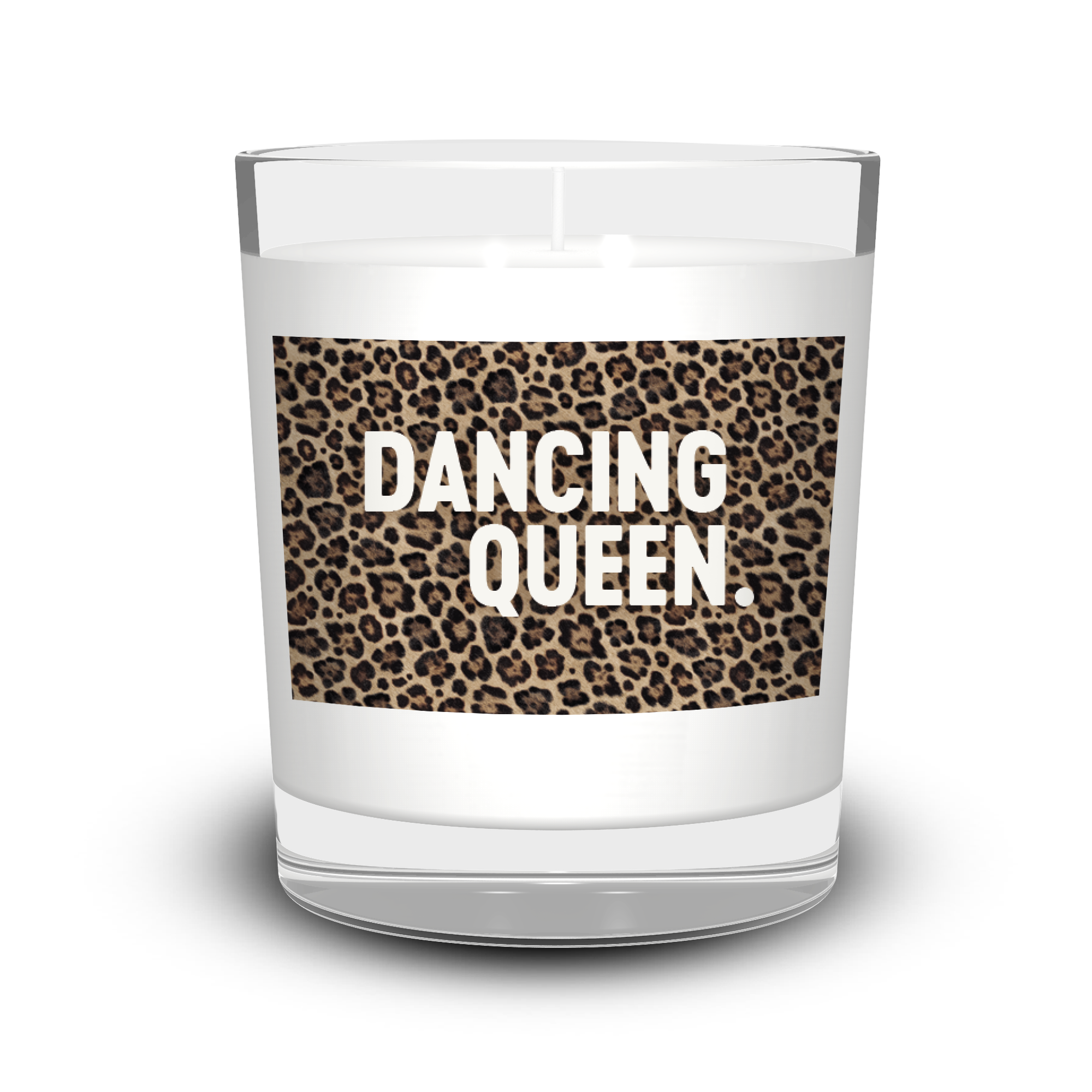 Bougie léopard Dancing Queen