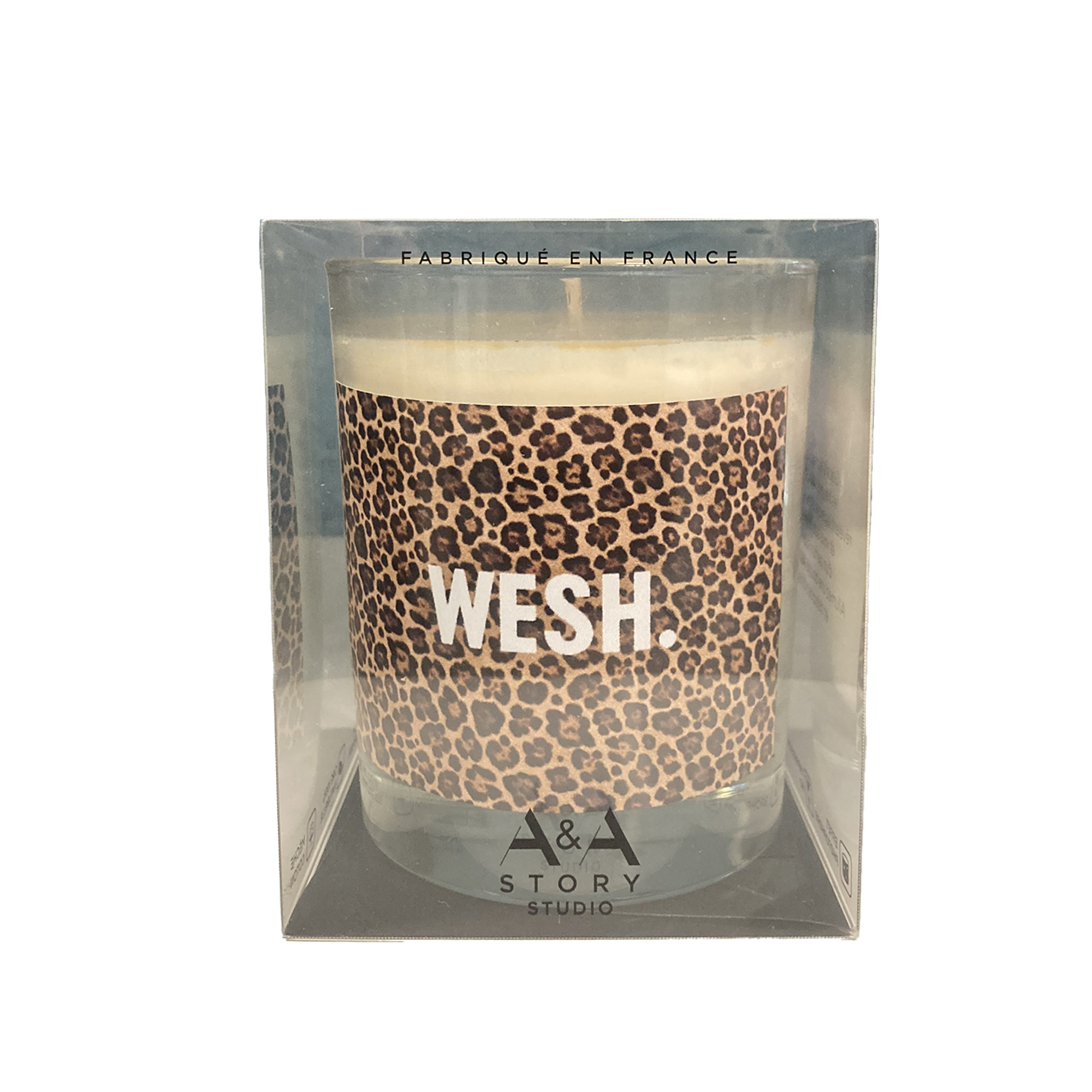 Bougie léopard Wesh
